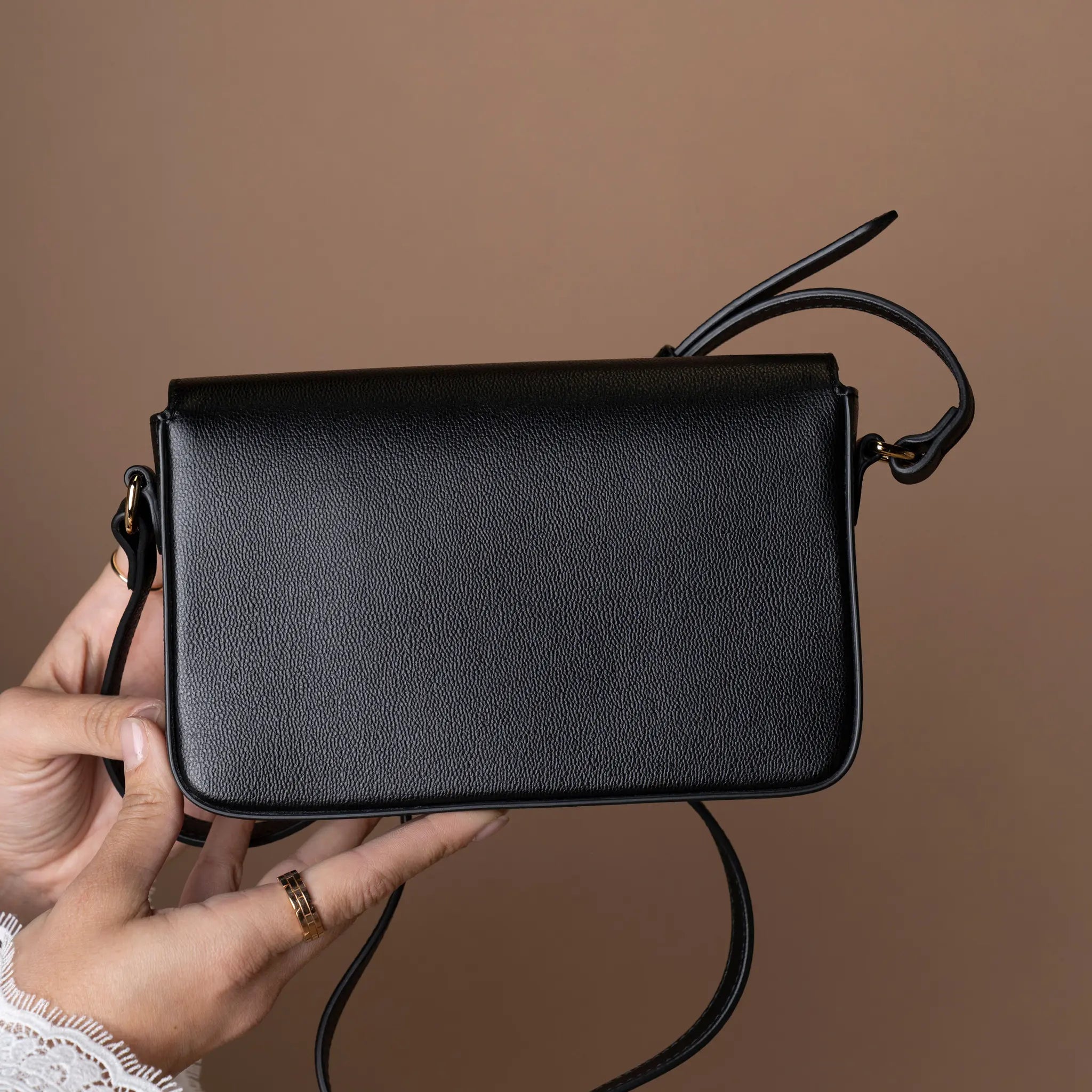 Burberry Hampshire House Check Crossbody — Side Profile