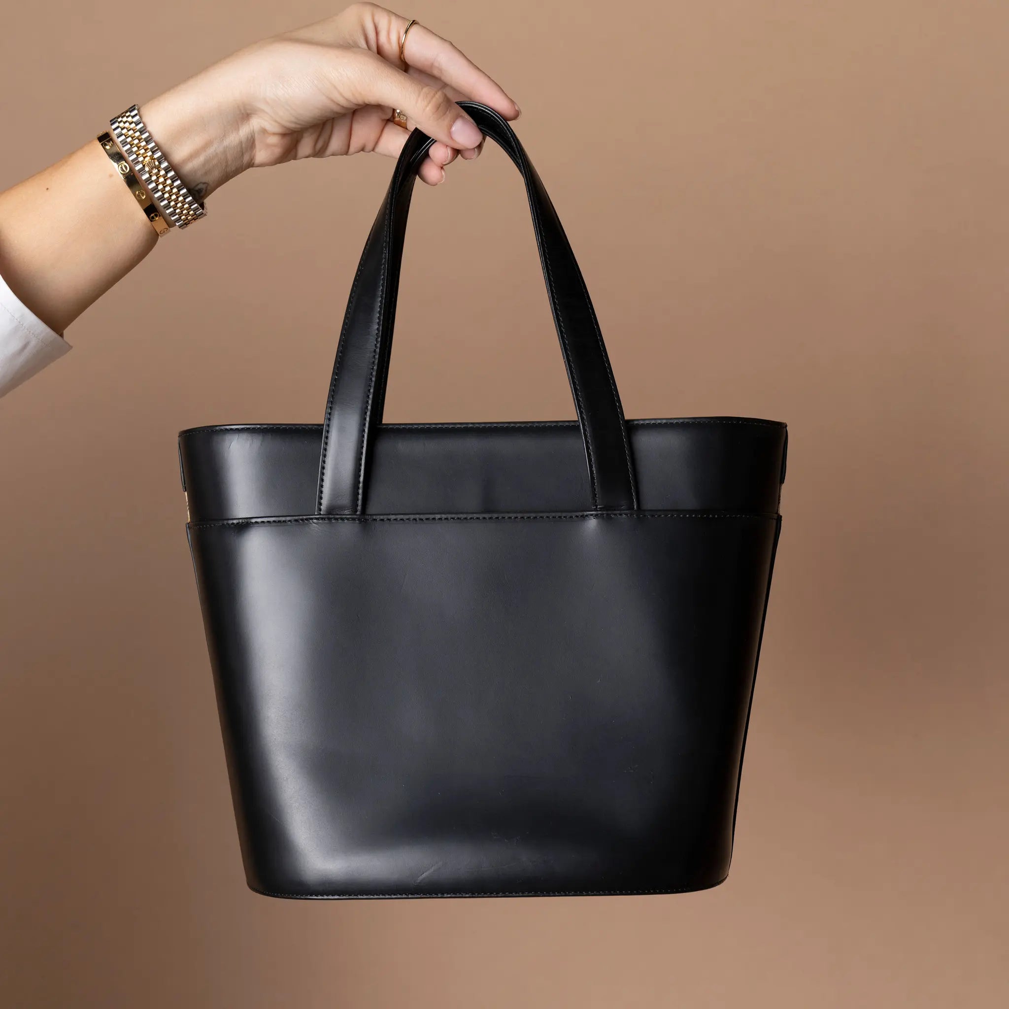 Burberry Leather Handbag — Featured Image