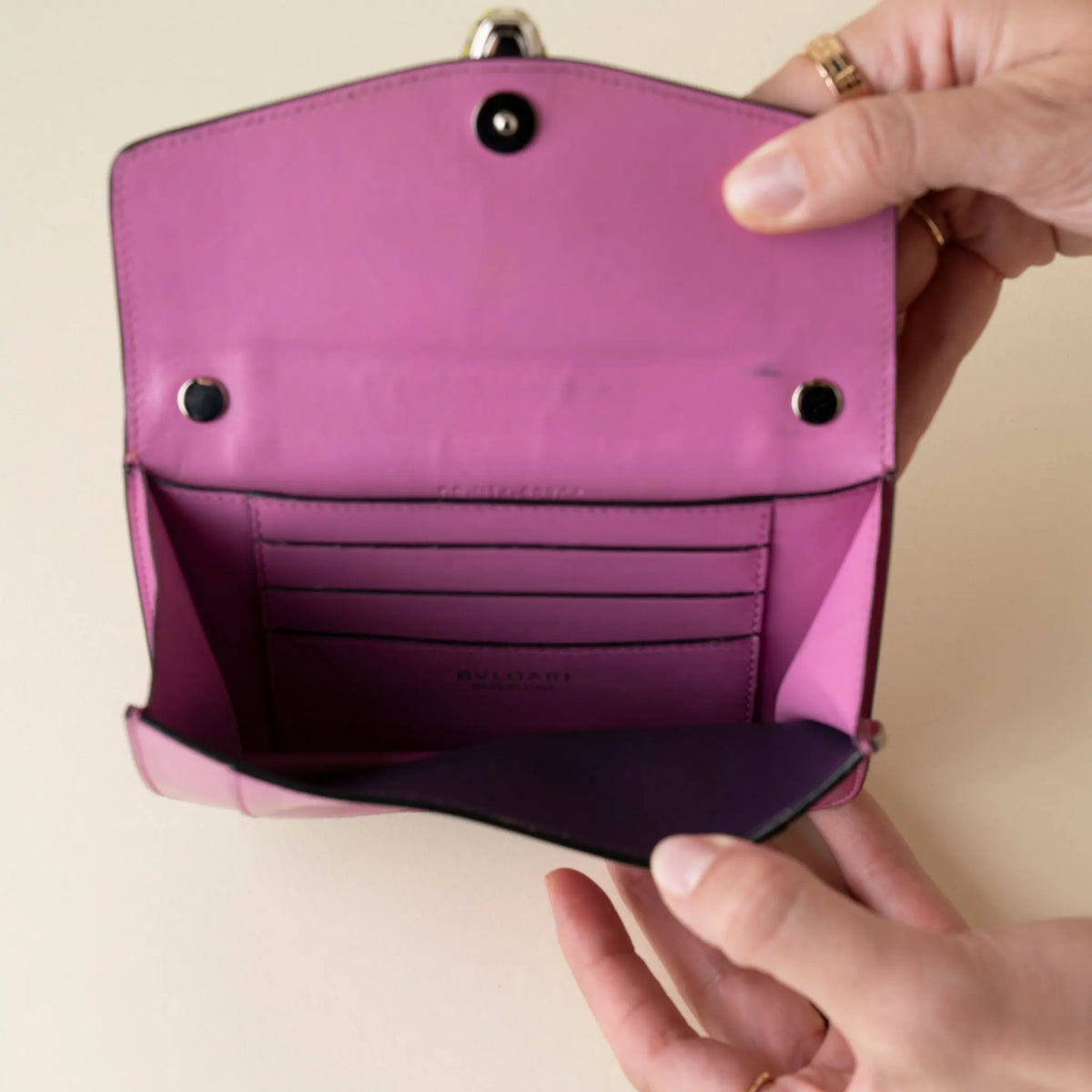 Bvlgari Purse WOC — Front View