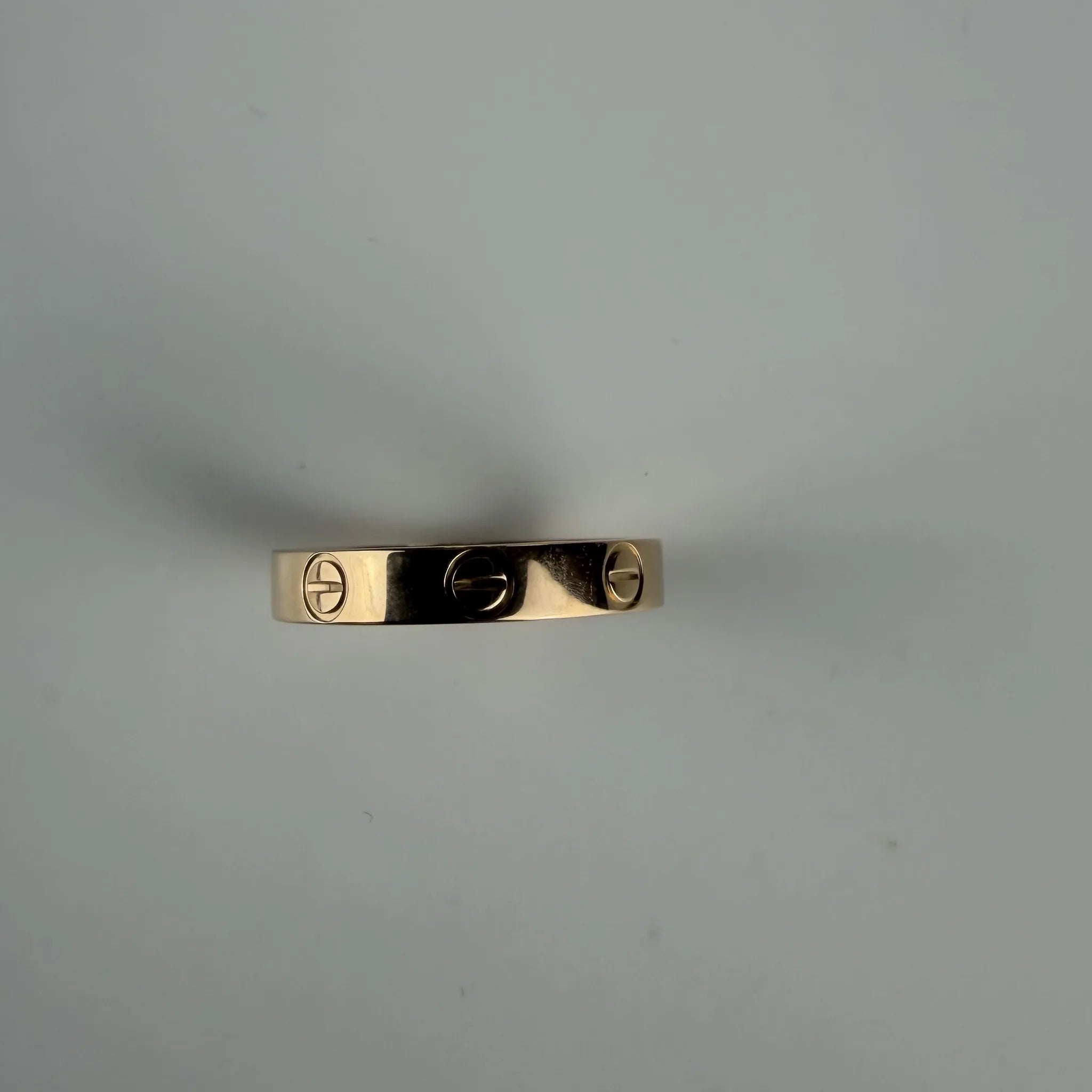 Cartier 18K Rose Gold Small Love Ring