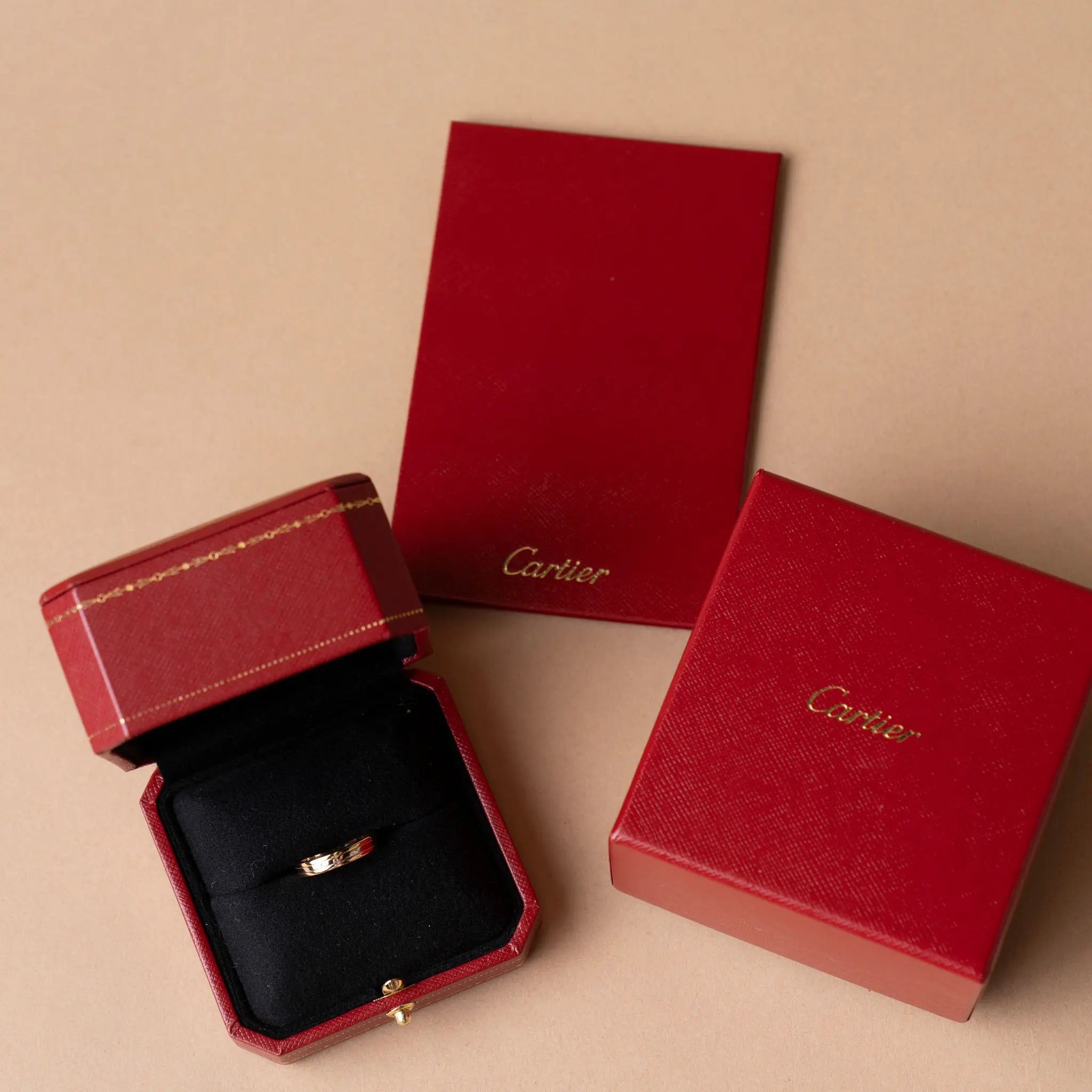 Cartier 18K Tricolor Gold Vendome Louis