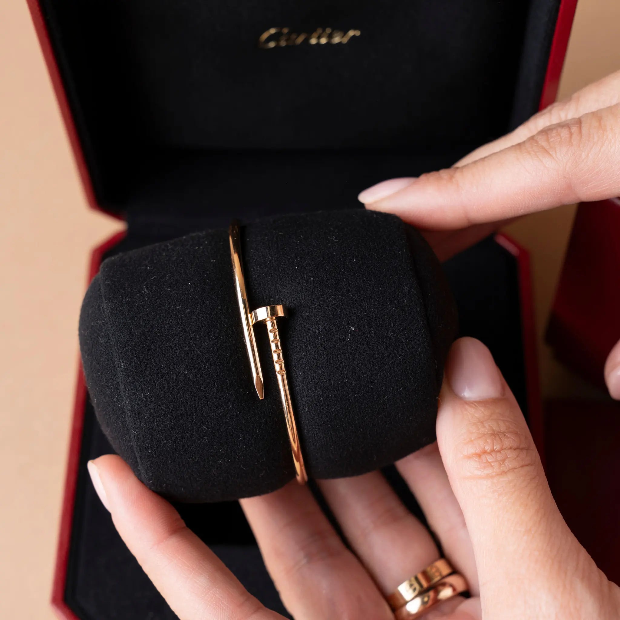 Cartier Just Un Clou Pulseira — Front View
