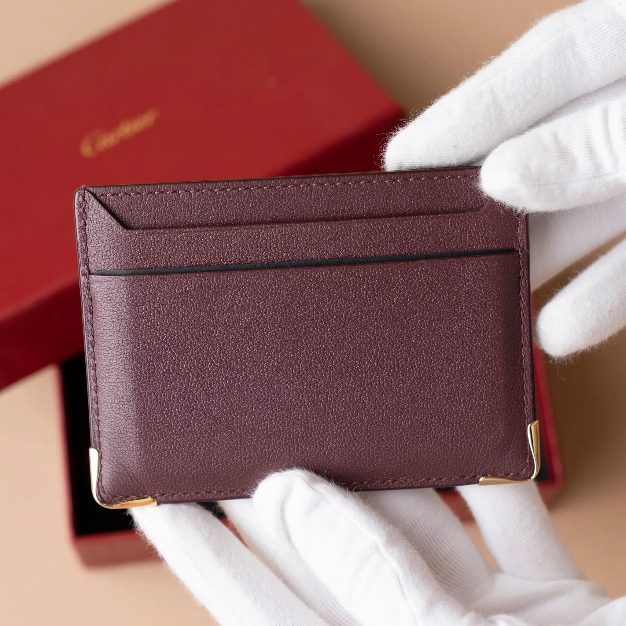Cartier Porta cartões — Back View