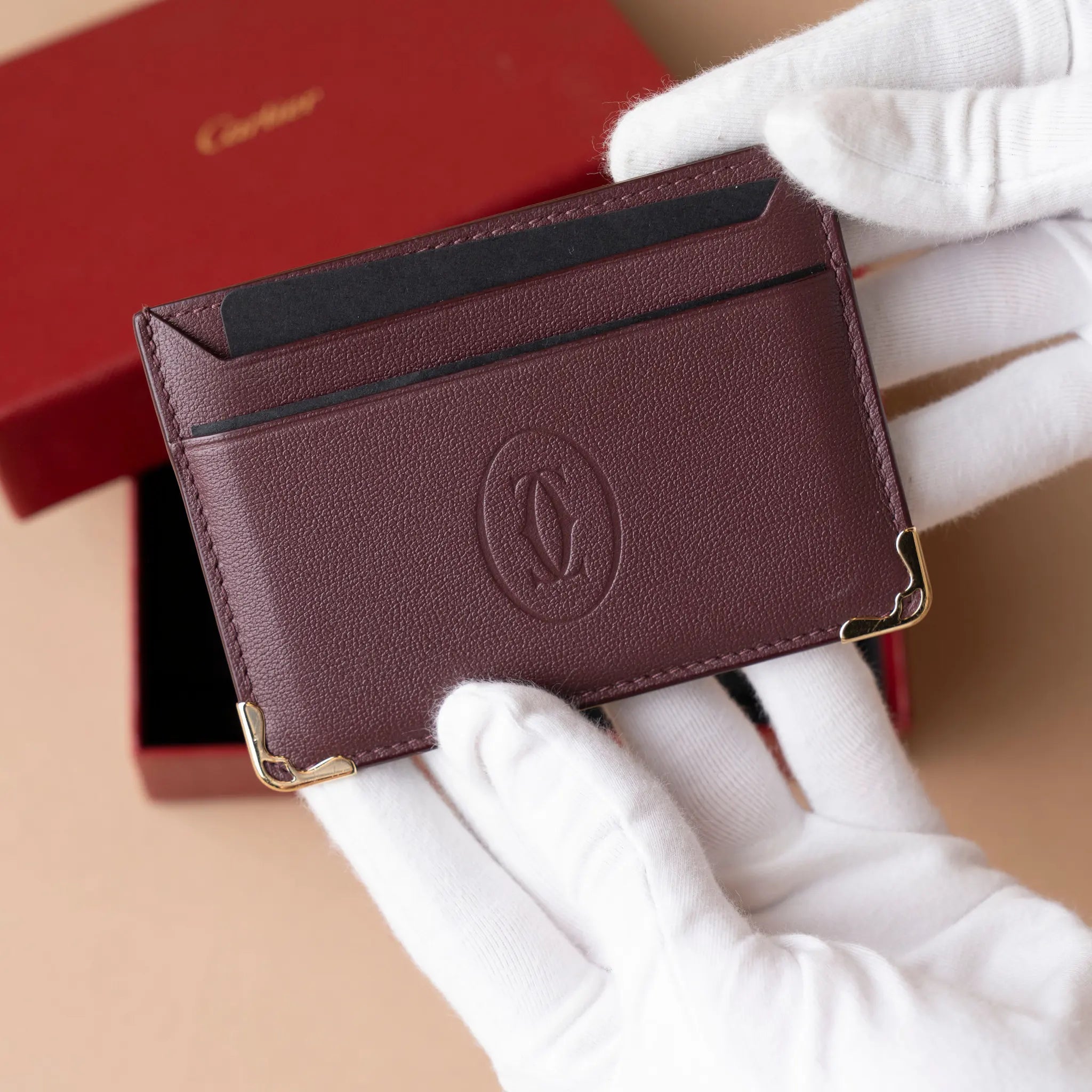 Cartier Porta cartões — Side Profile