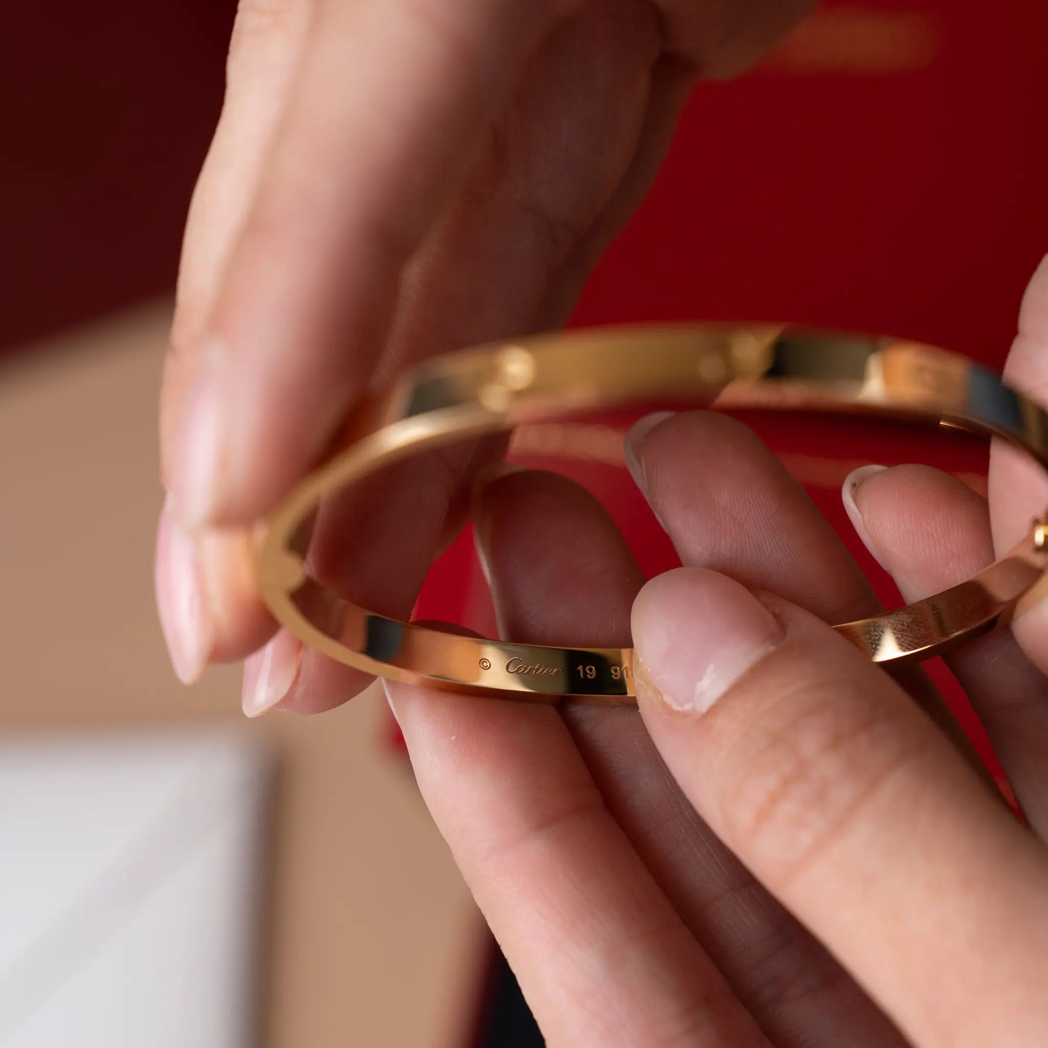 Cartier Pulseira Love Modelo Médio — Additional View