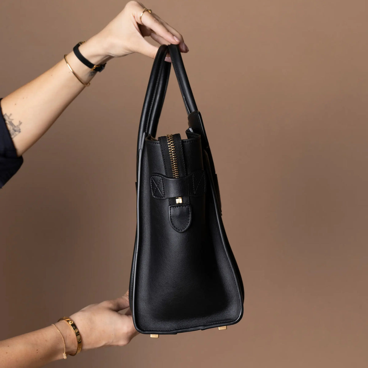Celine Luggage Tote Bag — Side Profile