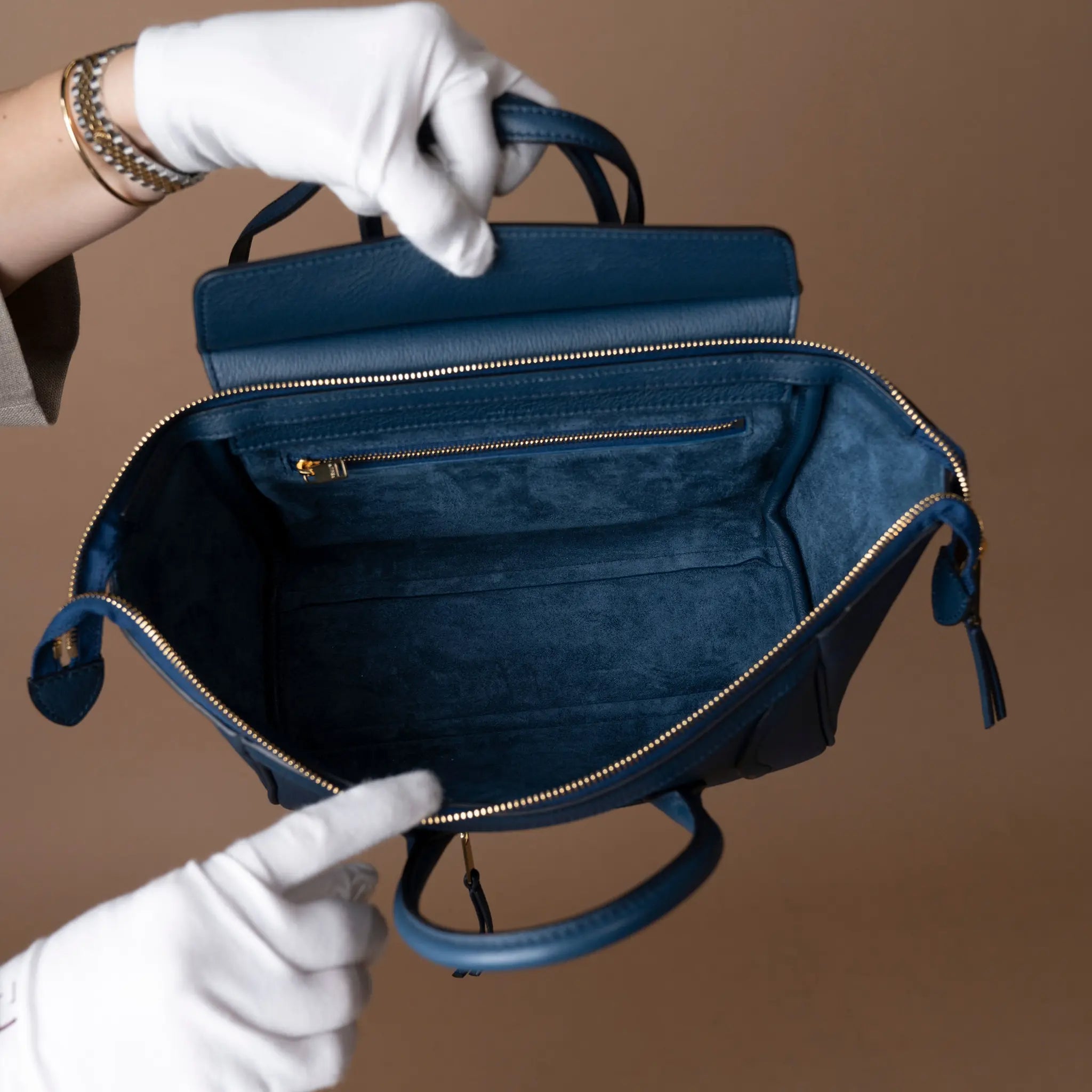 Celine Nano Luggage Tote — Close-up Detail