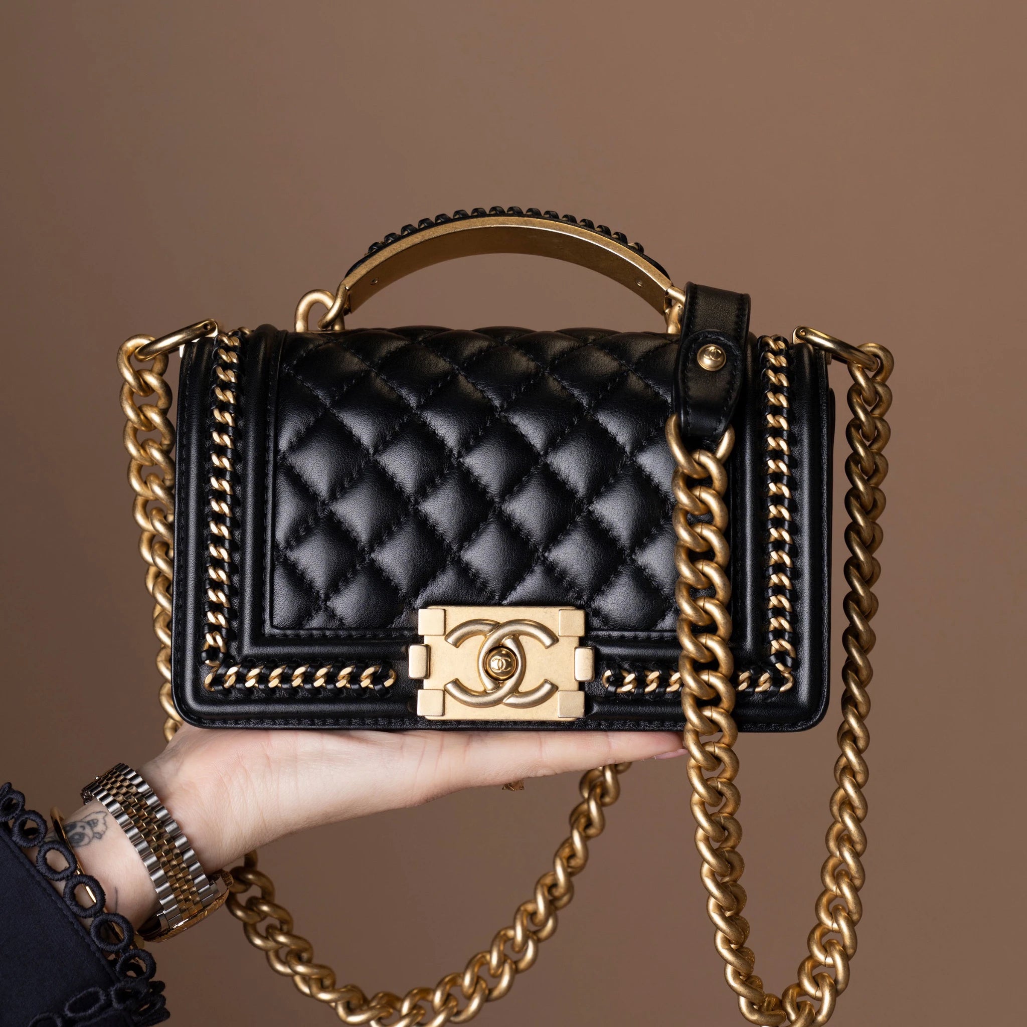 Chanel Boy Top Handle