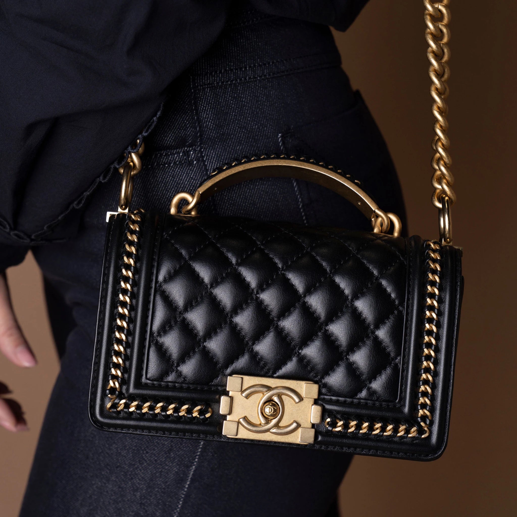 Chanel Boy Top Handle