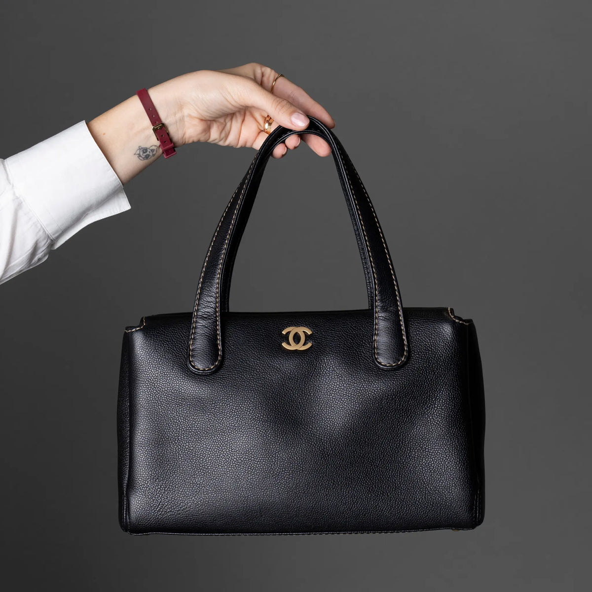 Chanel CC Caviar Handbag — Featured Image