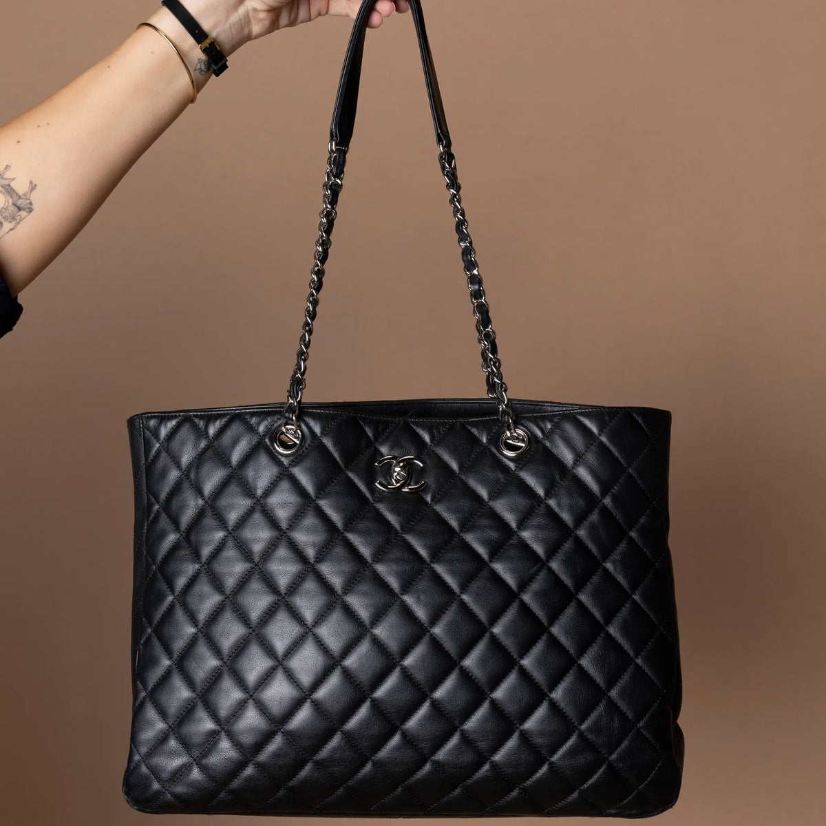 Chanel CC Large Shpping Tote Bag — Featured Image