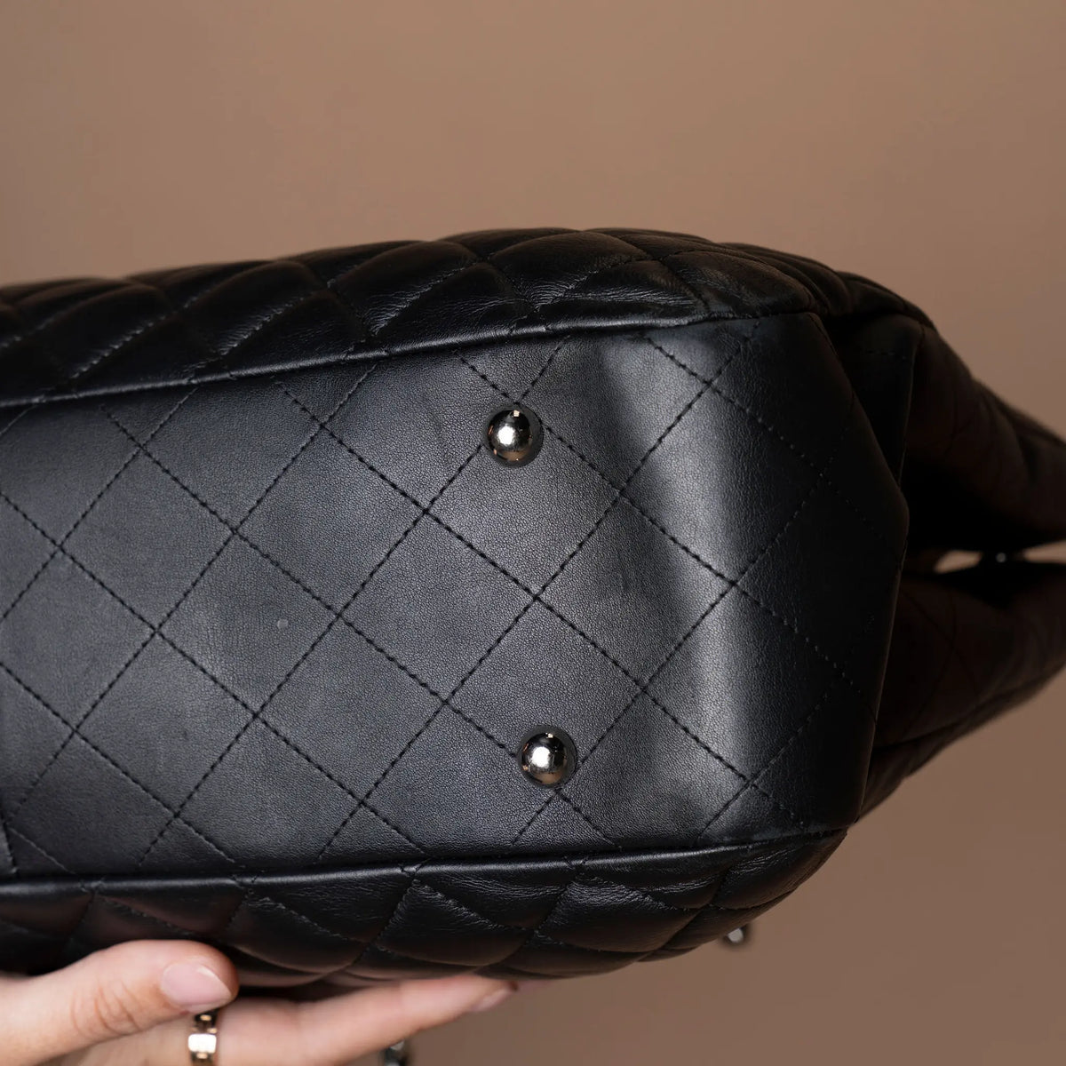 Chanel CC Large Shpping Tote Bag — Detail View