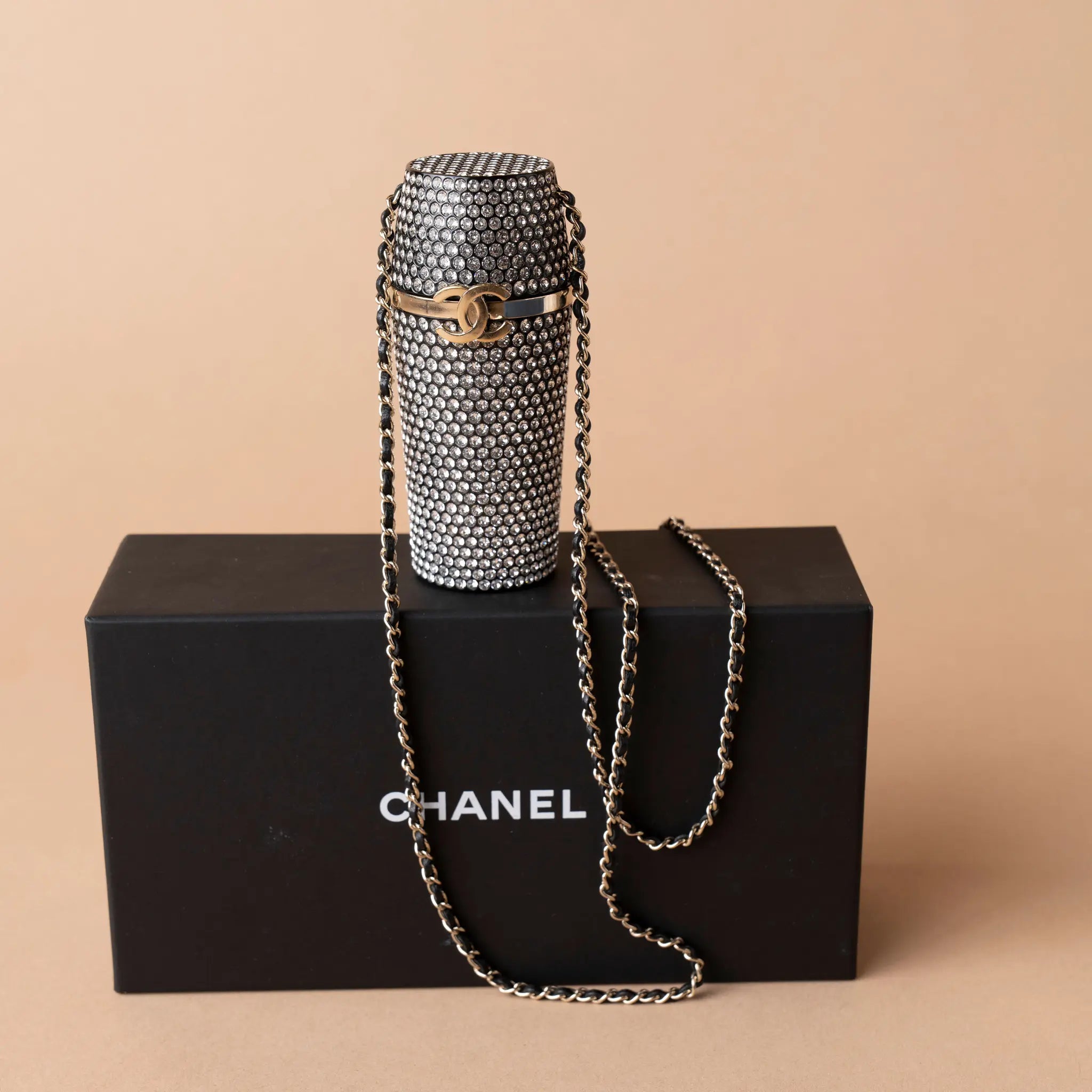 Chanel Crystal Lipstick Case on Chain — Featured Image