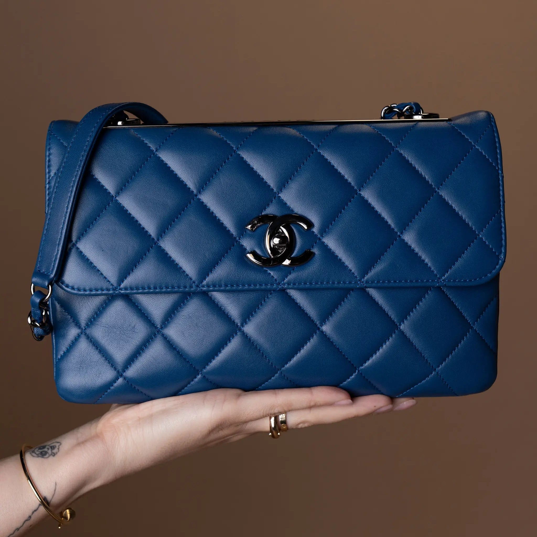 Chanel Medium Quilted Lambskin Trendy CC Flap