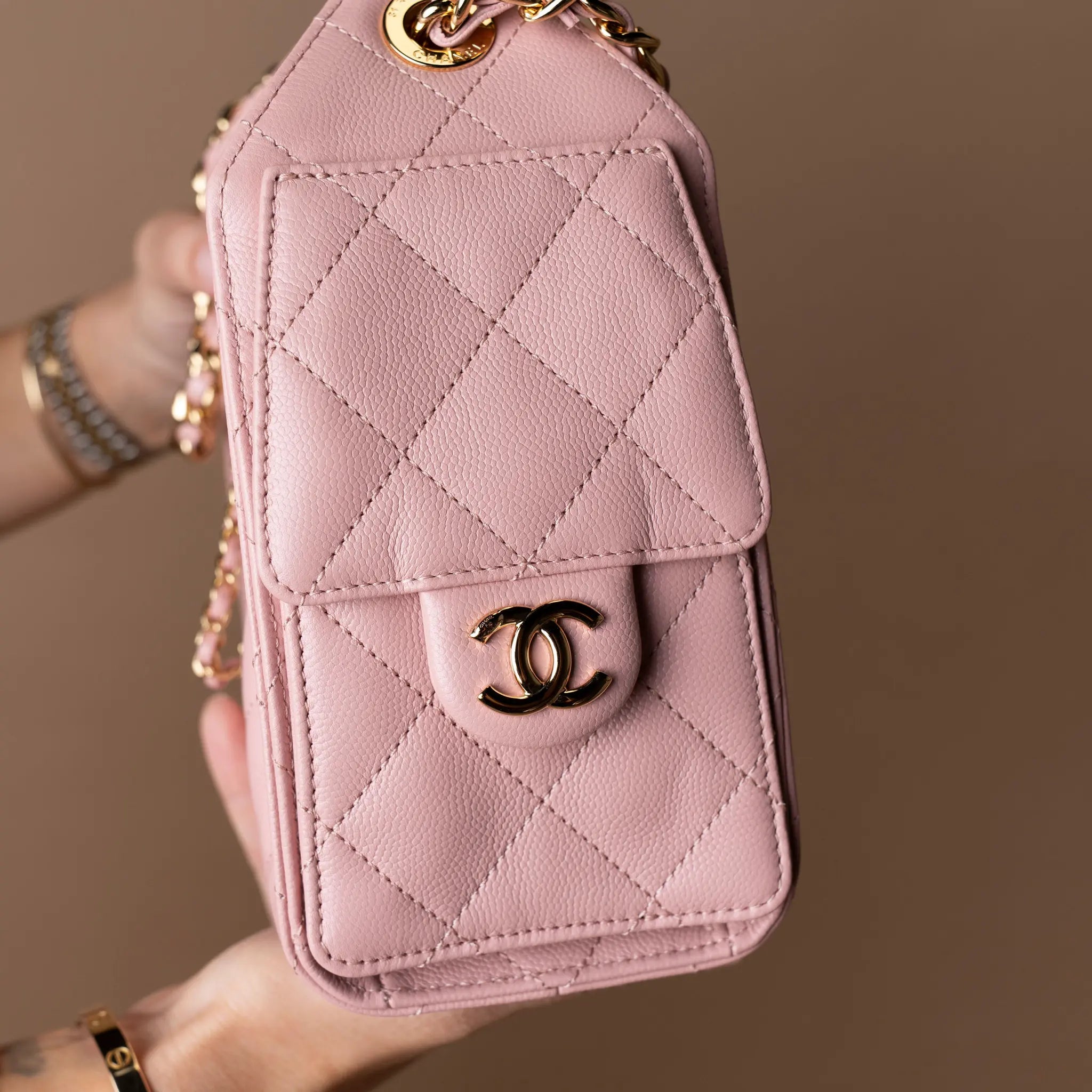 Chanel Mini Caviar 25 — Detail View
