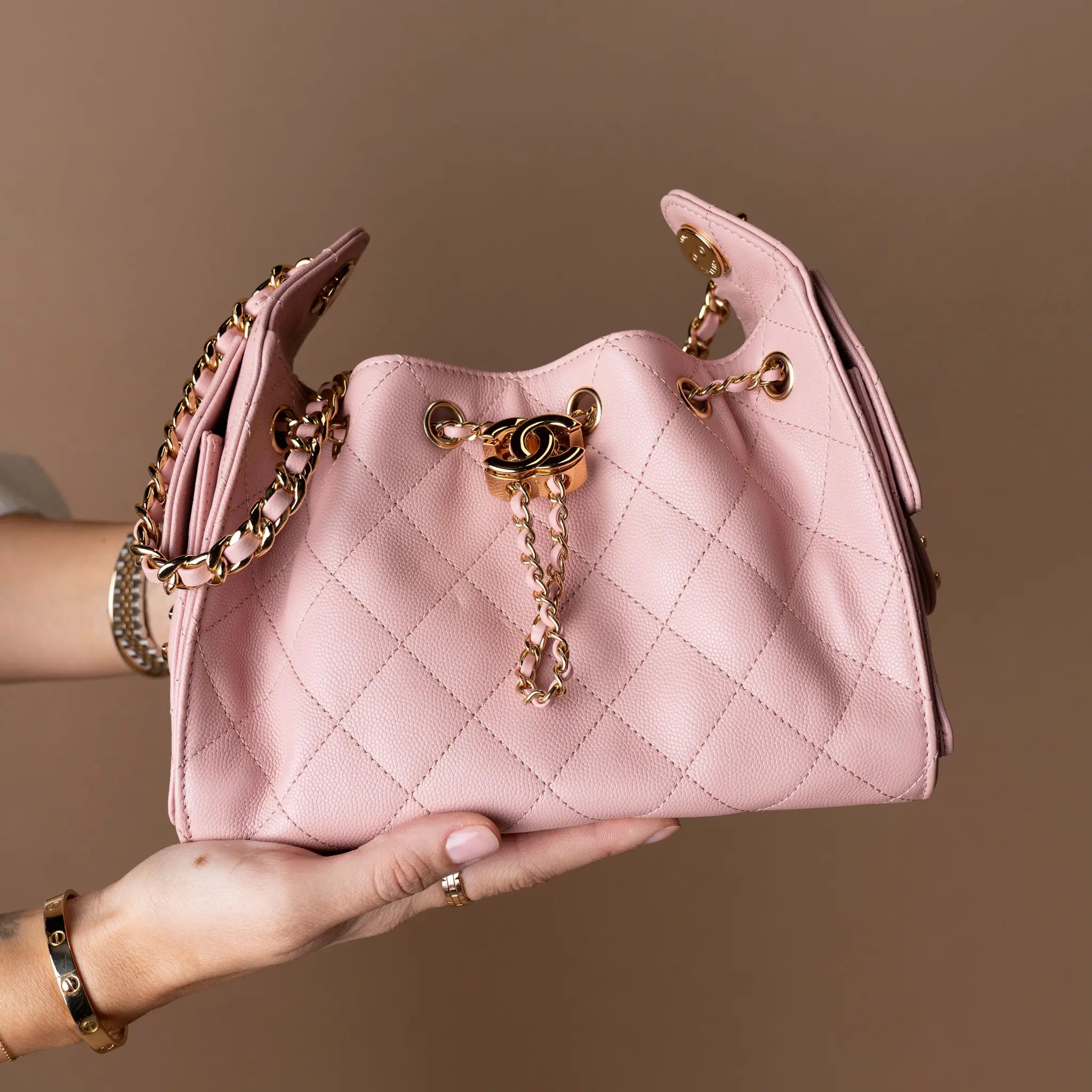 Chanel Mini Caviar 25 — Detail View