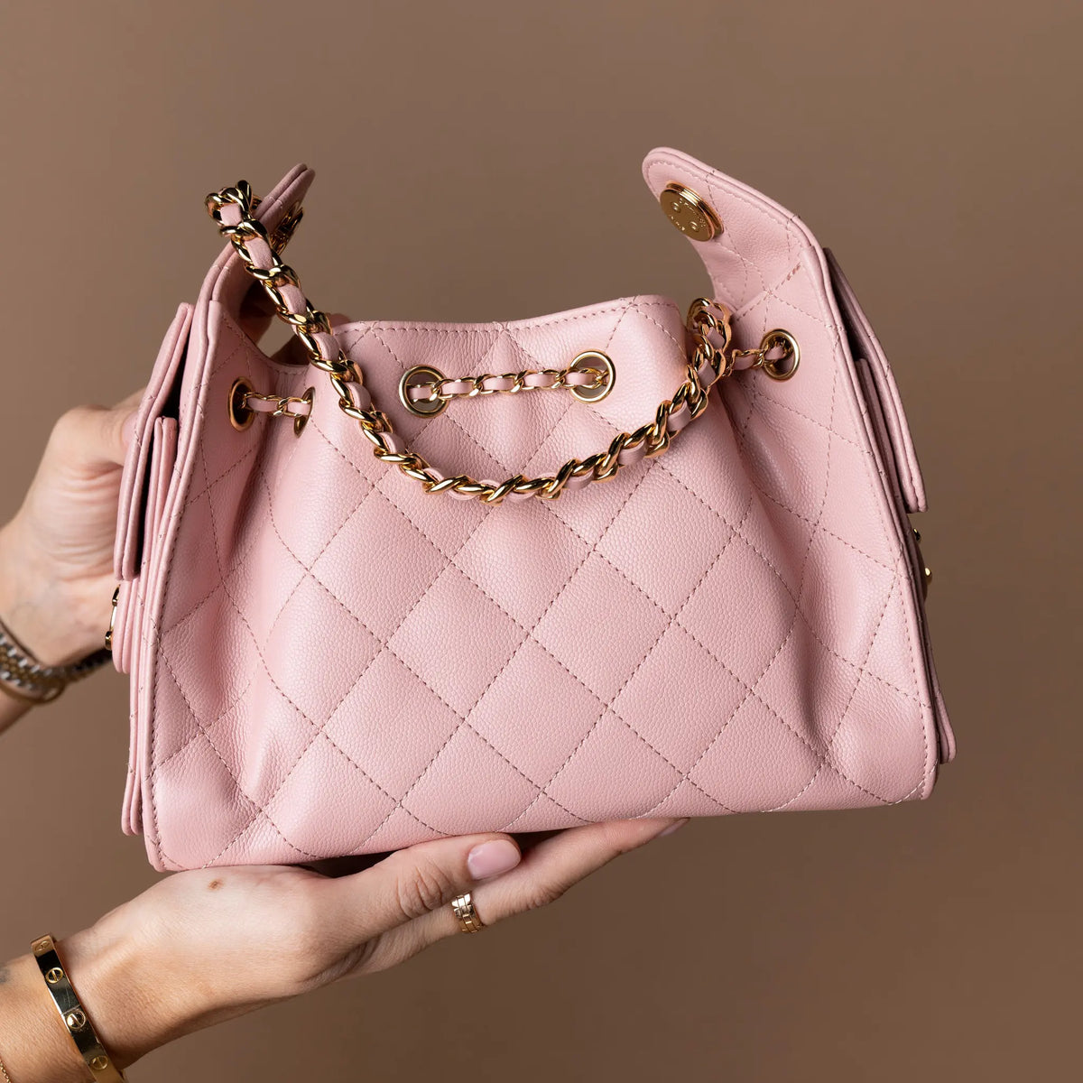 Chanel Mini Caviar 25 — Interior Detail