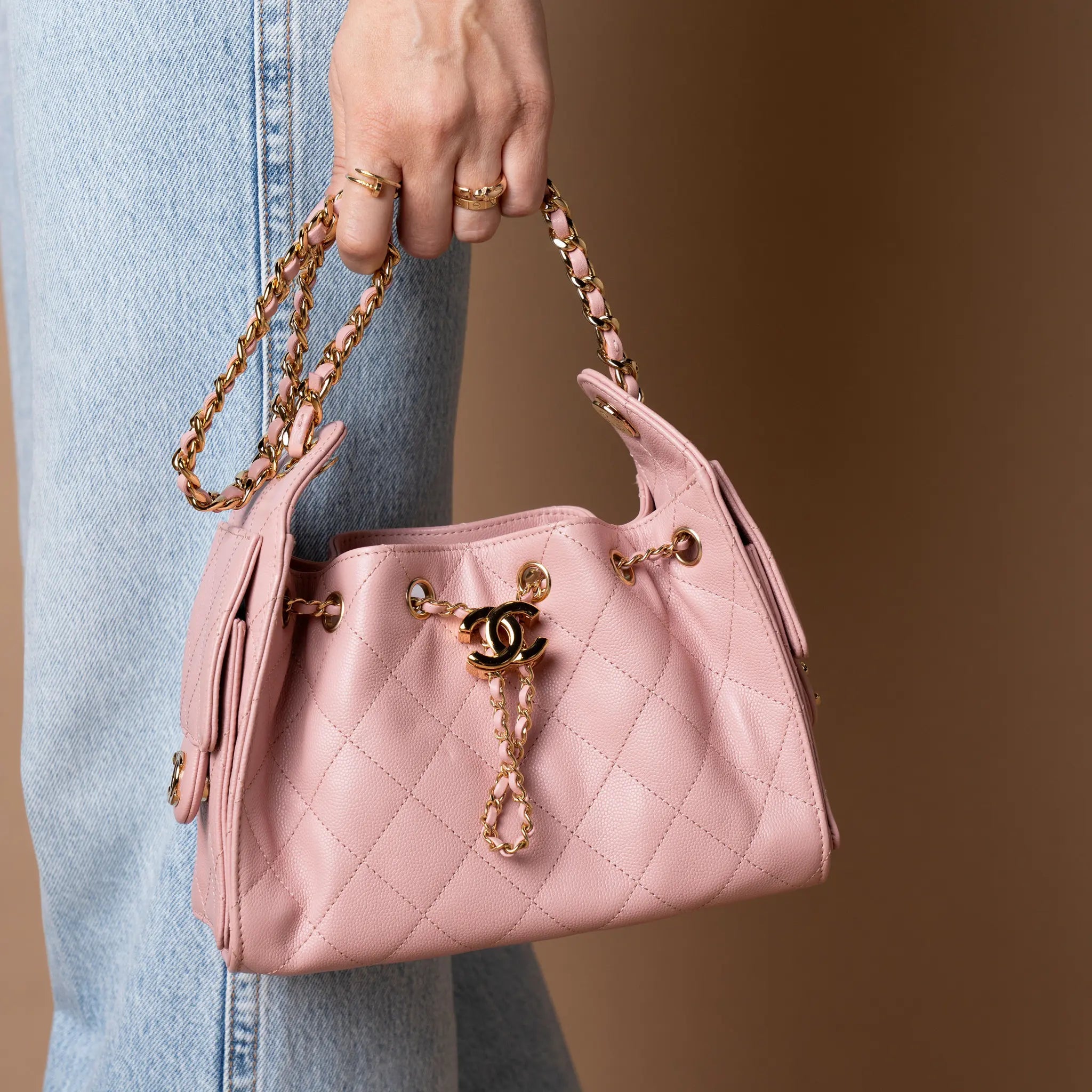 Chanel Mini Caviar 25 — Detail View