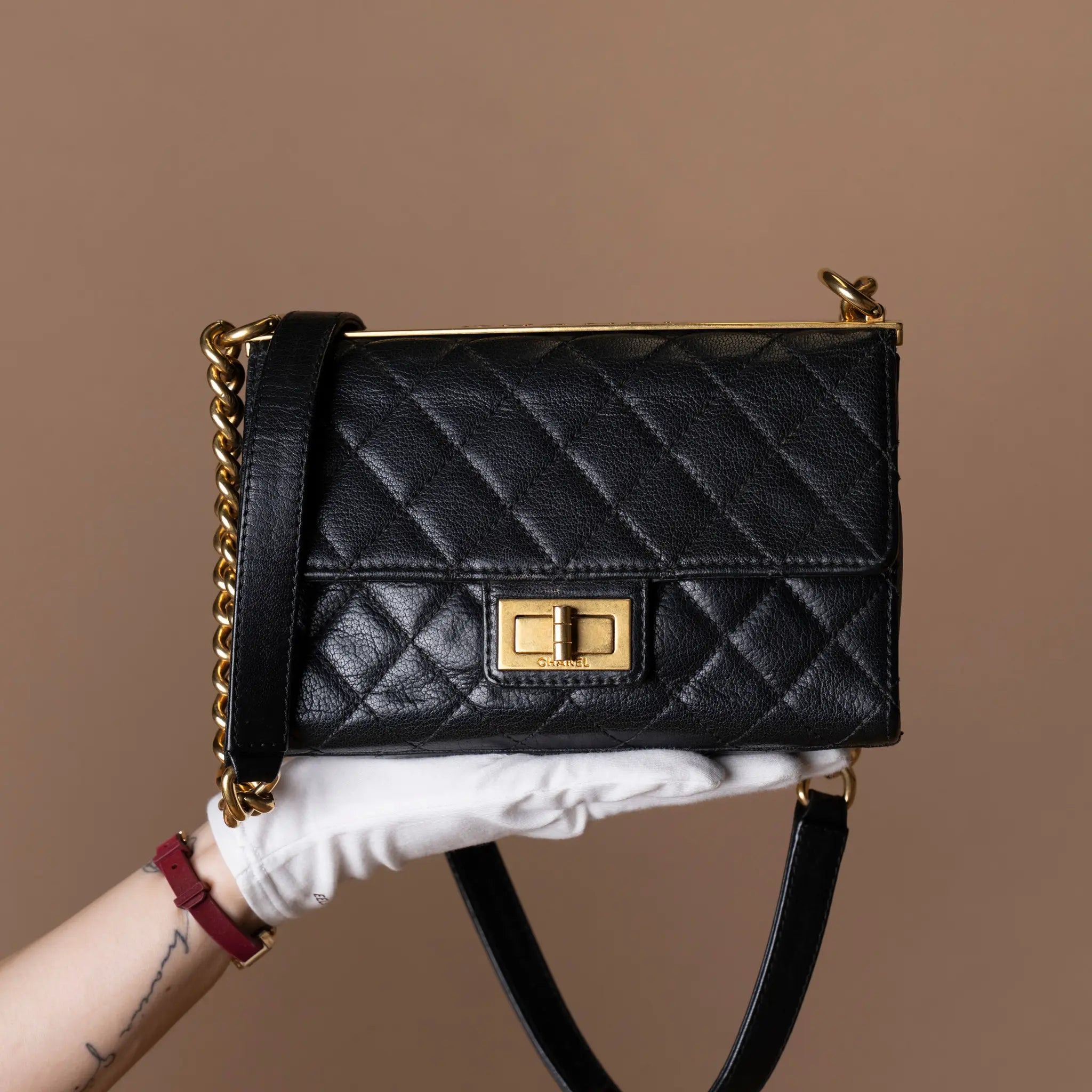 Chanel Mini Quilted Goatskin Reissue 2.55 Rita Flap — Featured Image