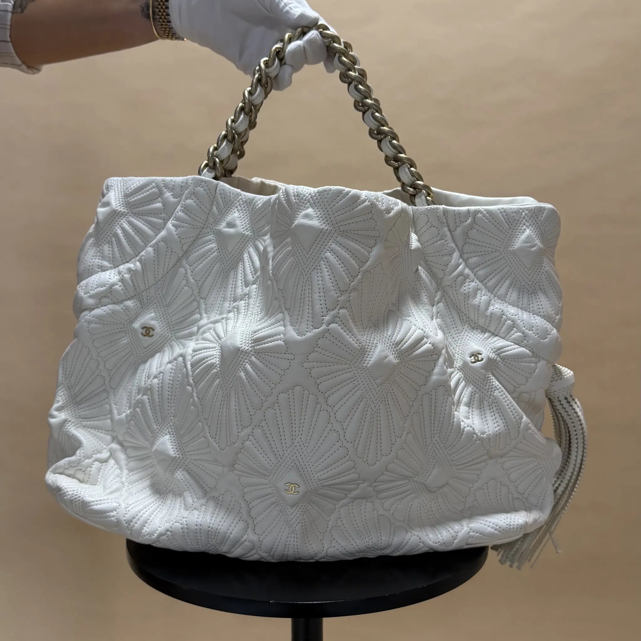 Chanel Quilted Calfskin Ca D'Oro Tote — Featured Image