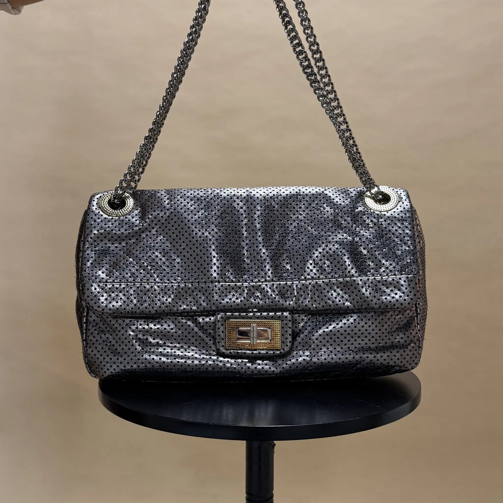 Chanel Reissue Perforated Drill 226 Medium — Featured Image