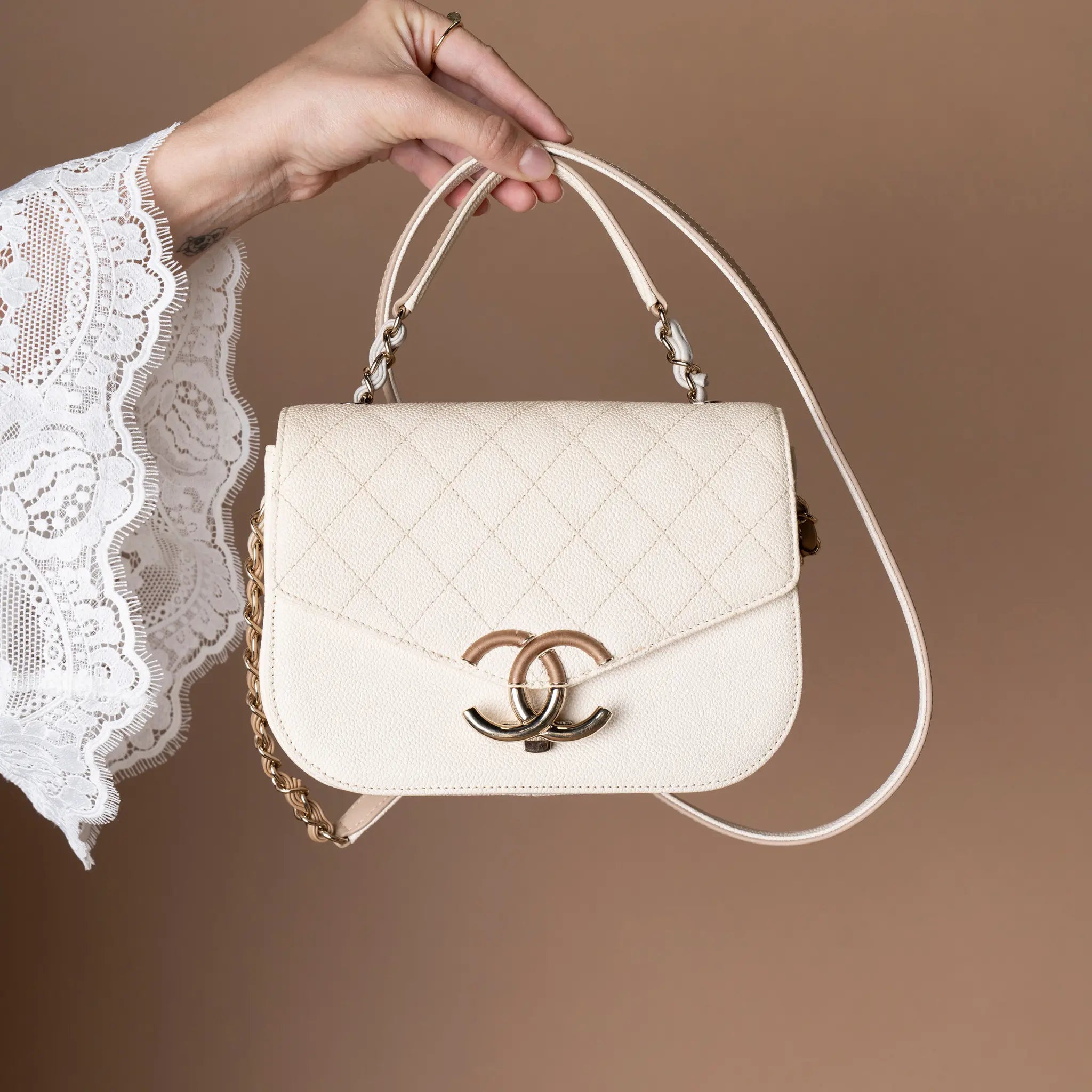 Chanel Small Caviar Paris Cuba Thread Around Flap — Featured Image