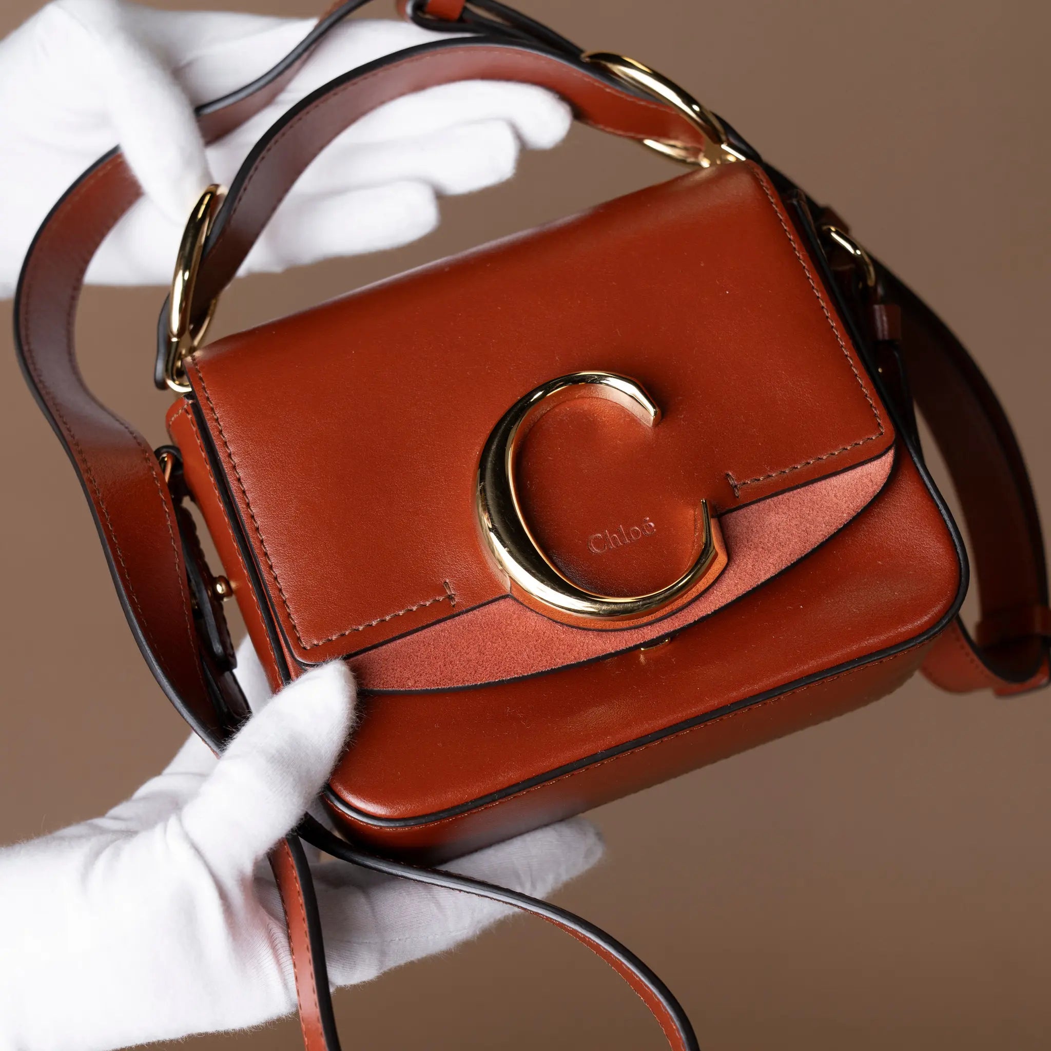Chloé C Mini Bag — Close-up Detail