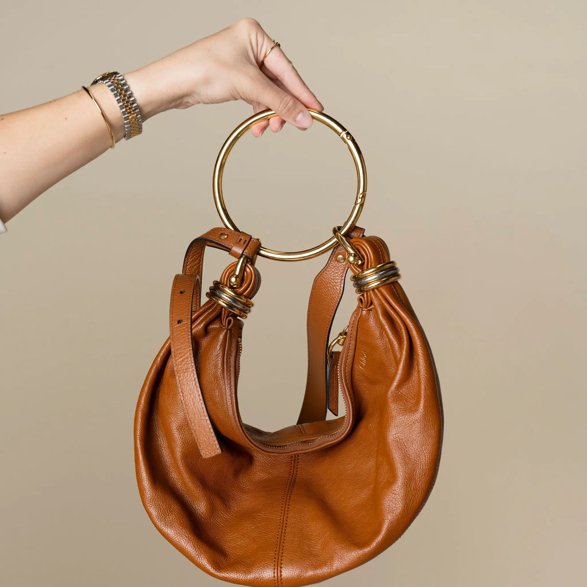 Chloé Small Bracelet Hobo Bag — Featured Image