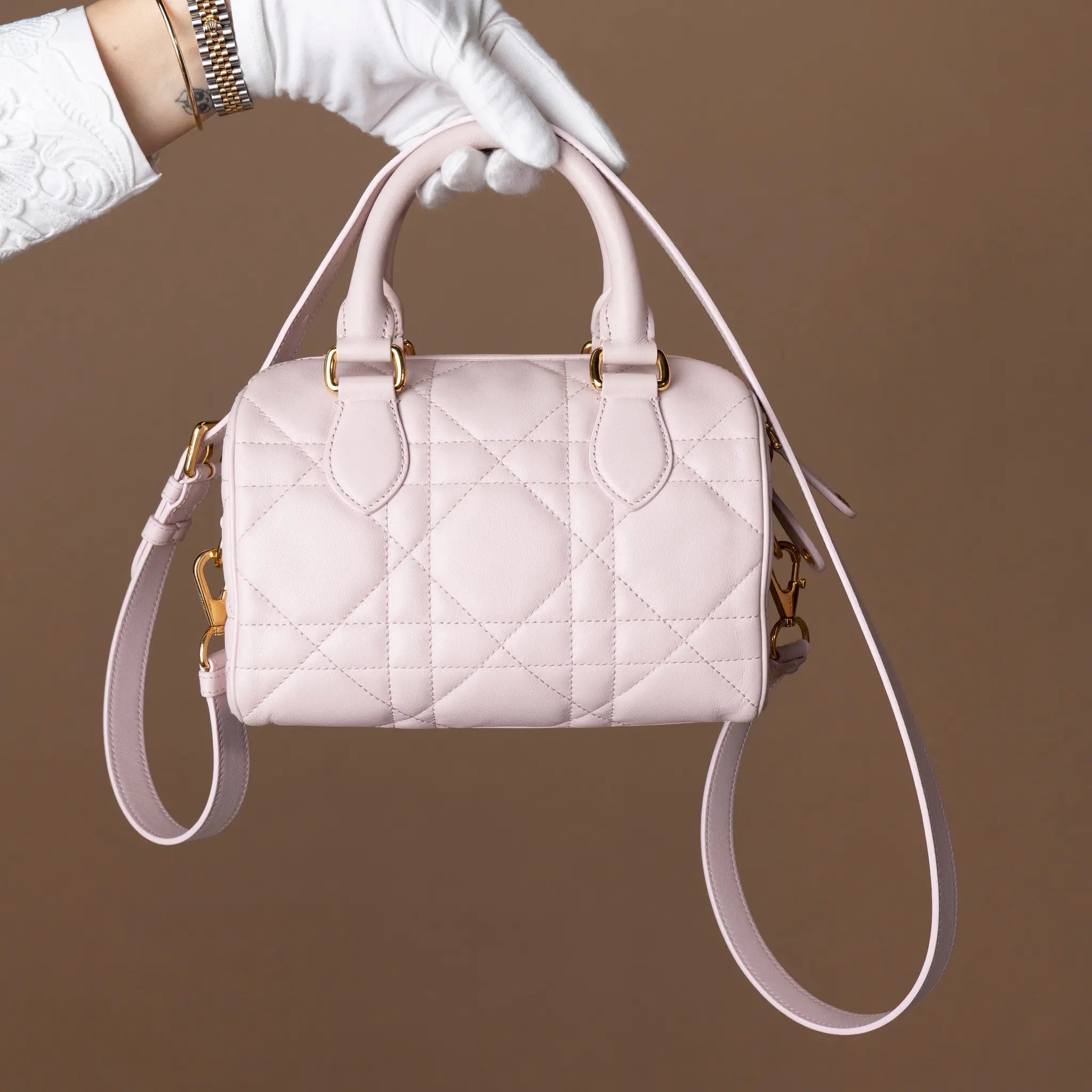 Dior Calfskin Macrocannage Groove 20 — Front View