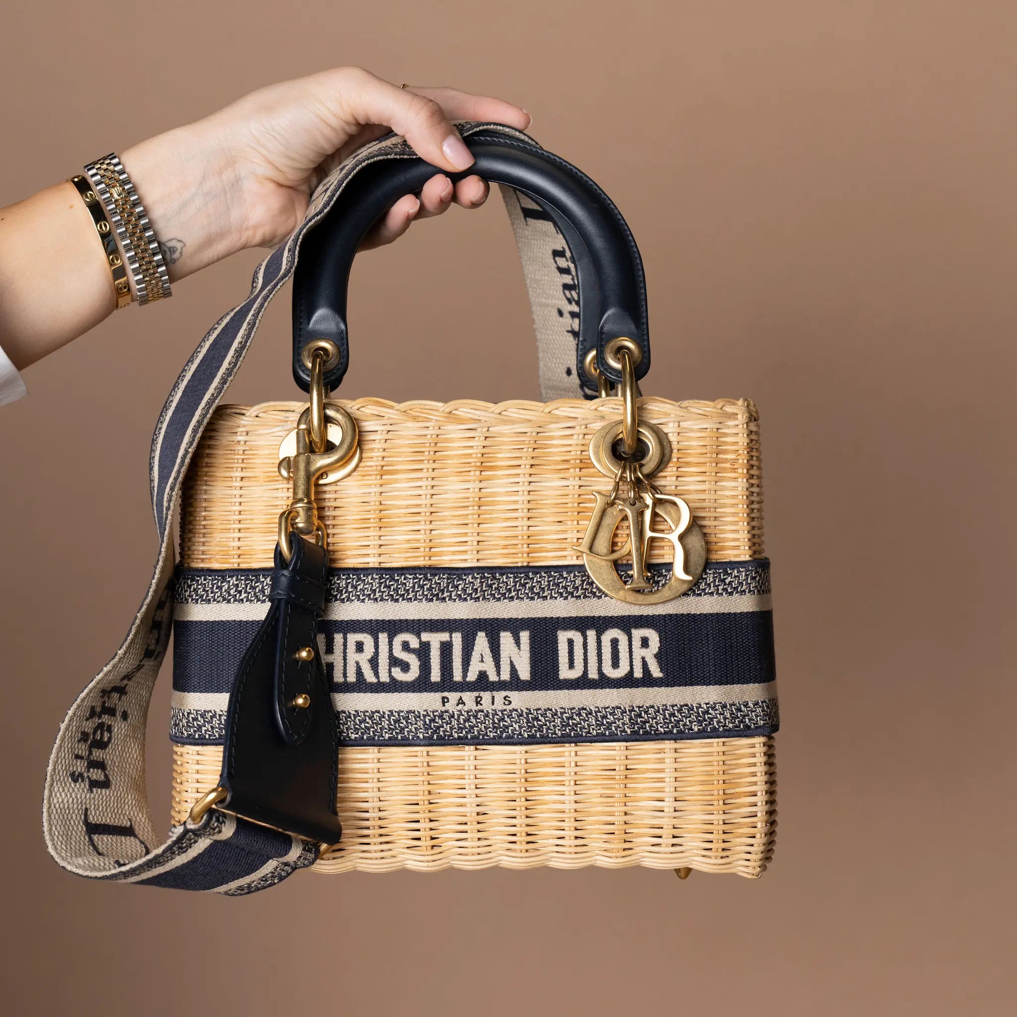 Dior Medium Wicker Oblique Lady Dior — Featured Image
