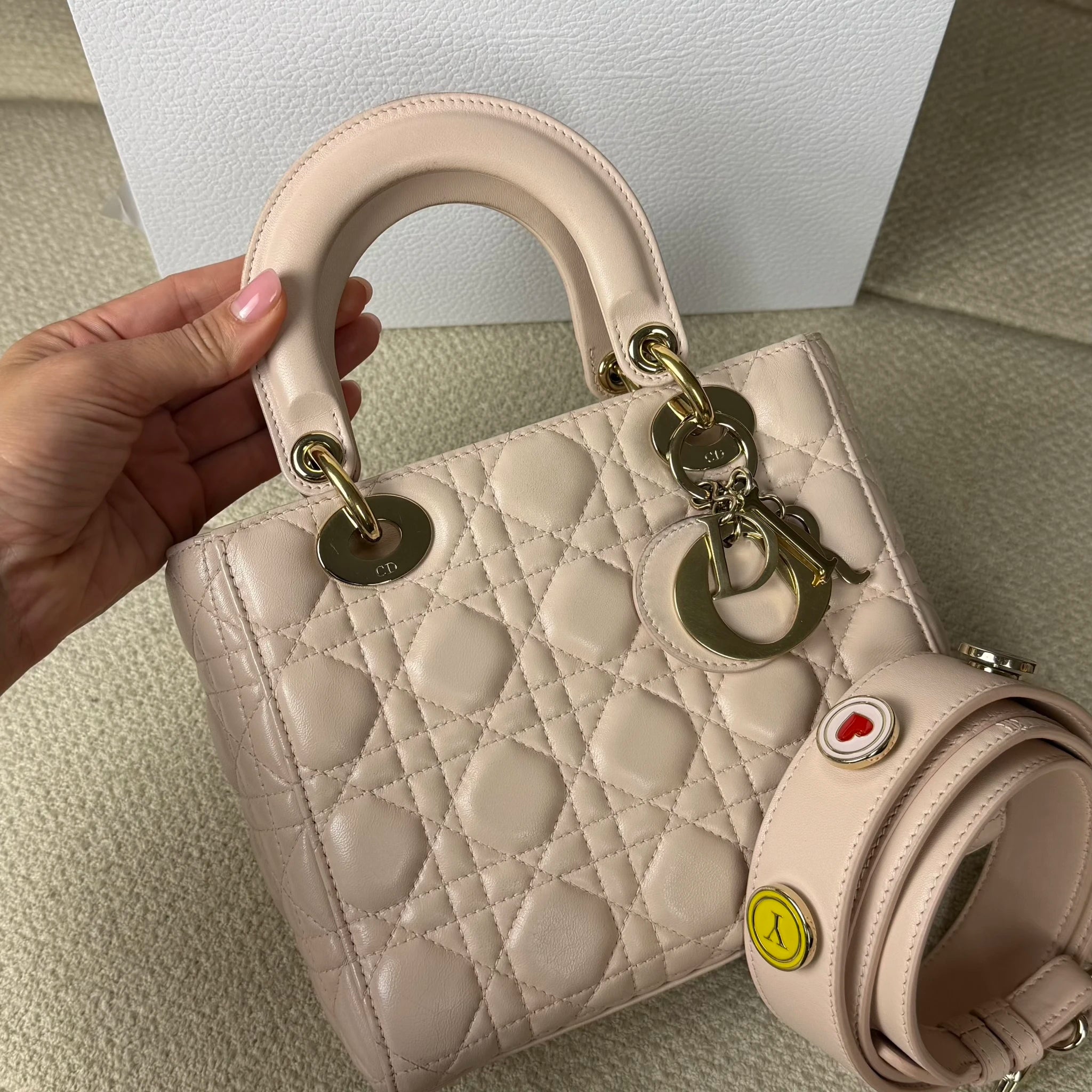 Eella Concept - Dior Small Lambskin Cannage My ABCDior Lady Dior