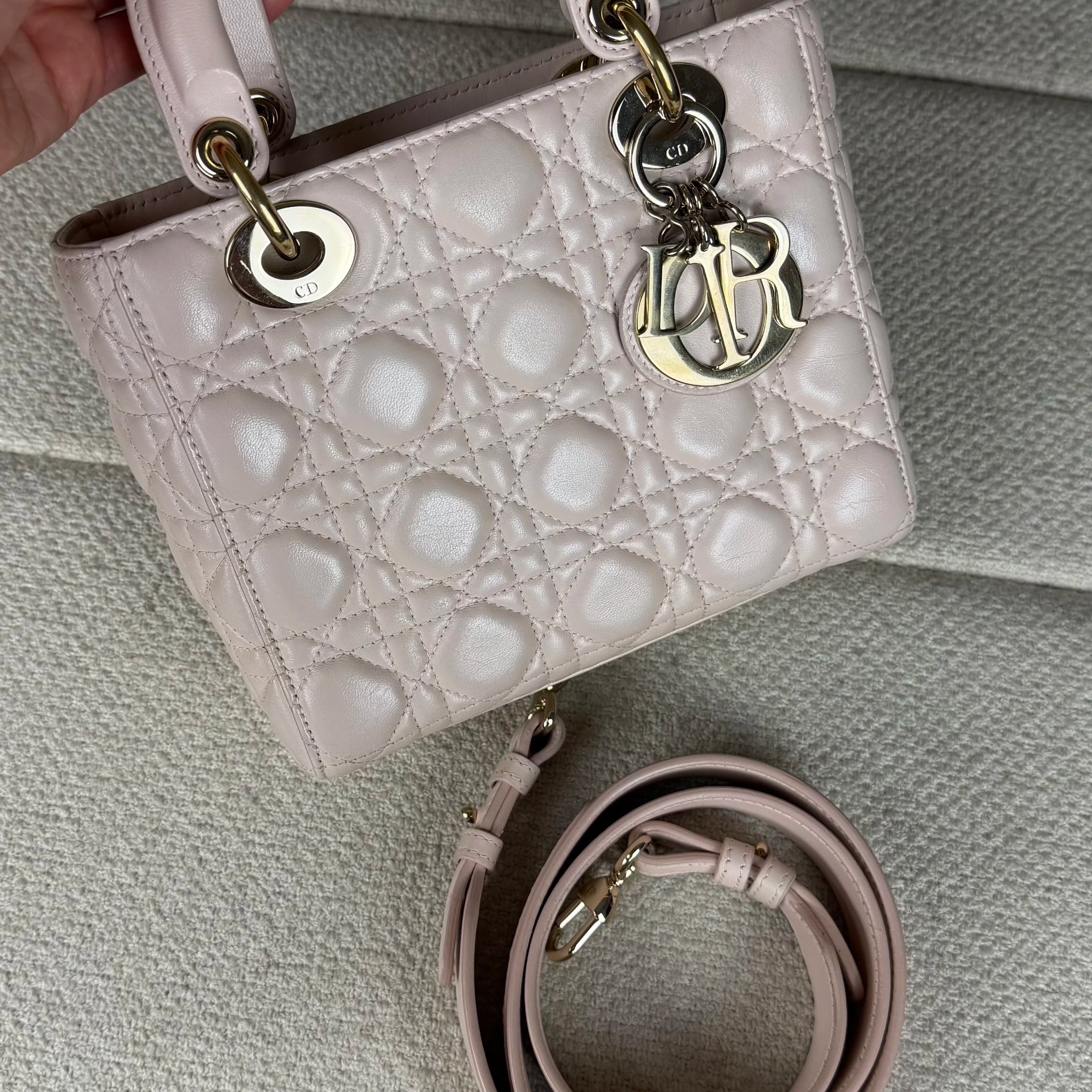 Eella Concept - Dior Small Lambskin Cannage My ABCDior Lady Dior