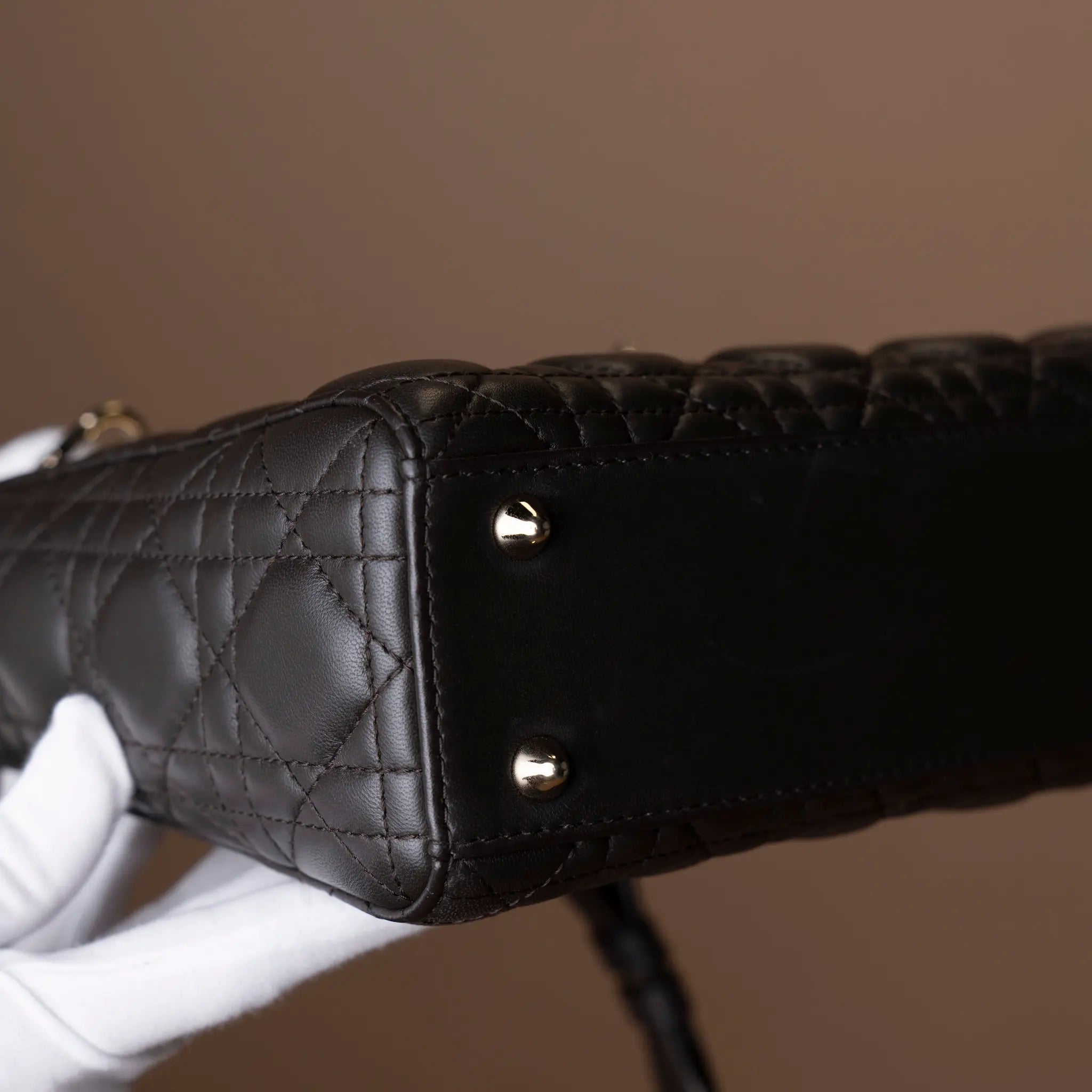 Dior Small Lambskin Cannage My ABCDior Lady Dior — Interior Detail