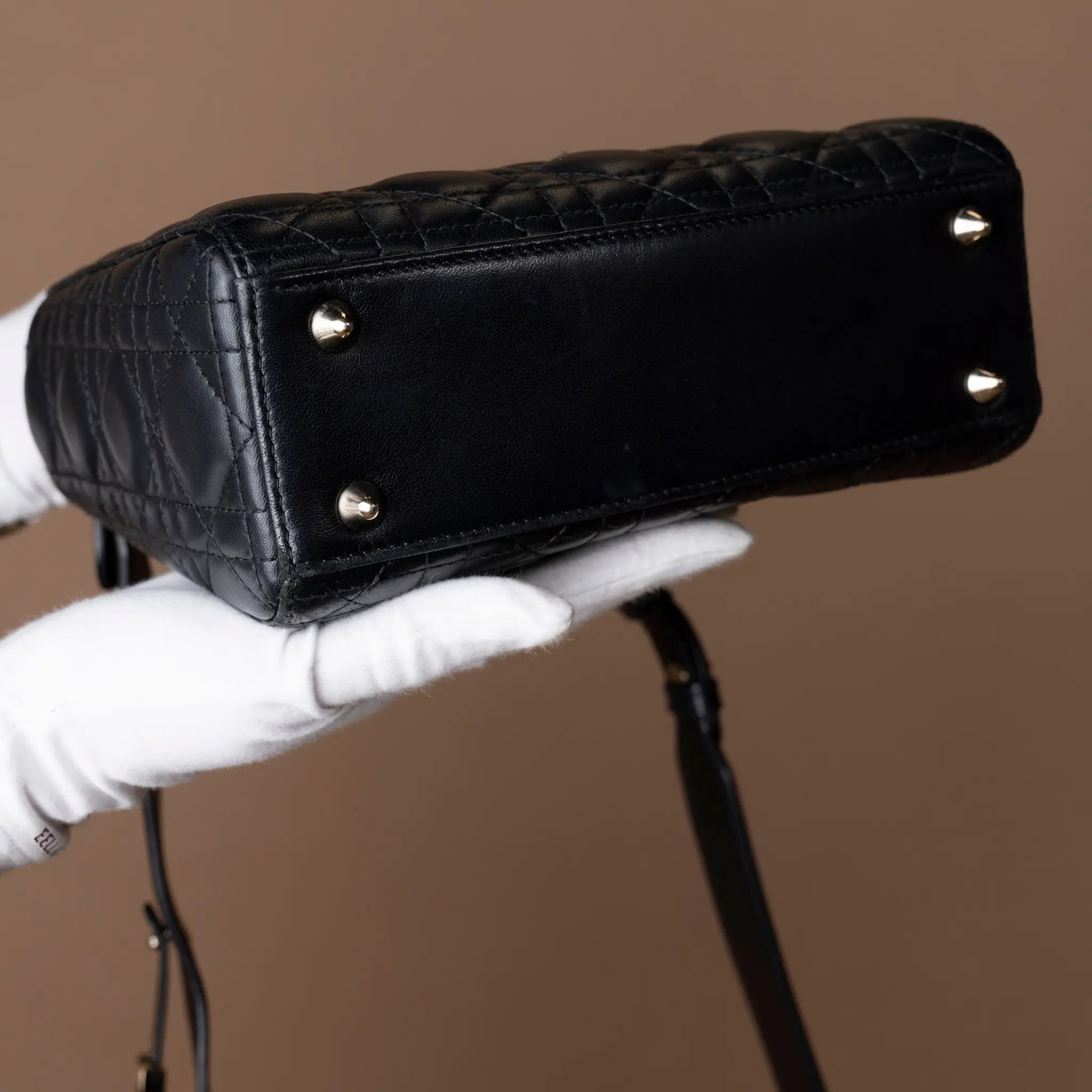 Dior Small Lambskin Cannage My ABCDior Lady Dior — Interior Detail