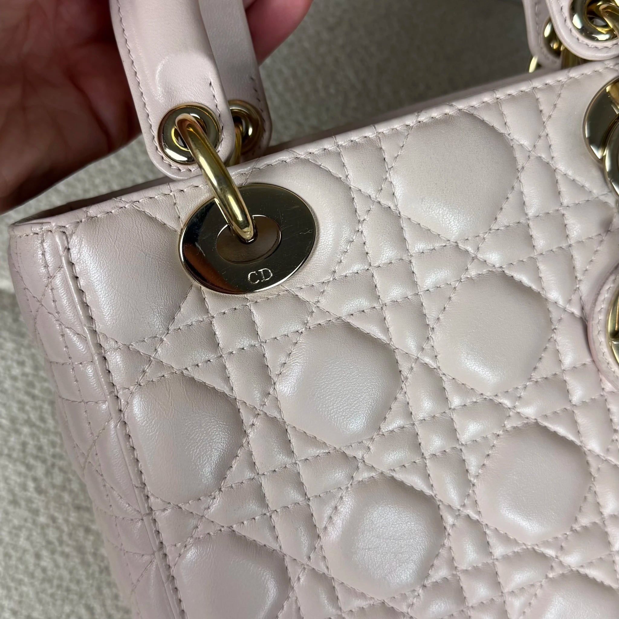 Eella Concept - Dior Small Lambskin Cannage My ABCDior Lady Dior