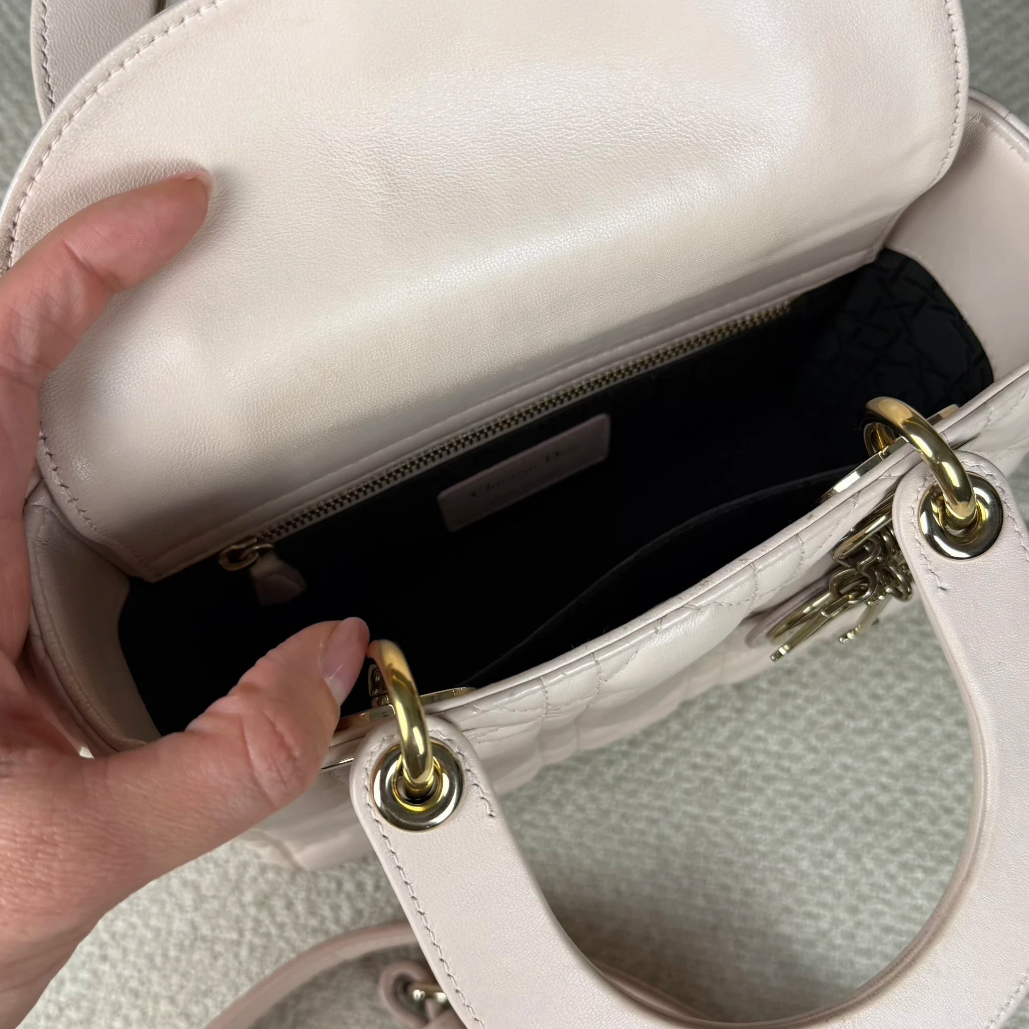 Eella Concept - Dior Small Lambskin Cannage My ABCDior Lady Dior