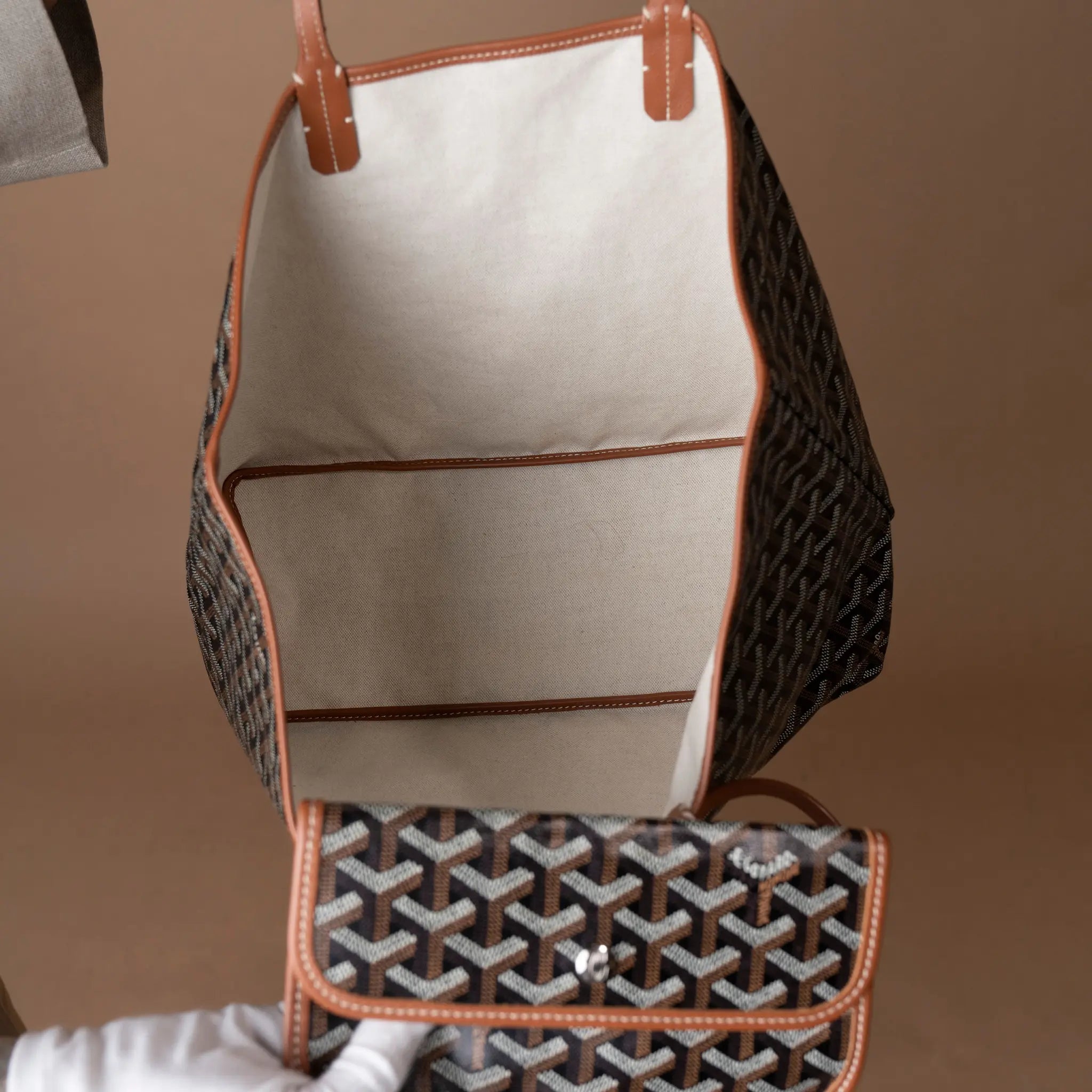 Goyard Goyardine Saint Louis PM — Side Profile