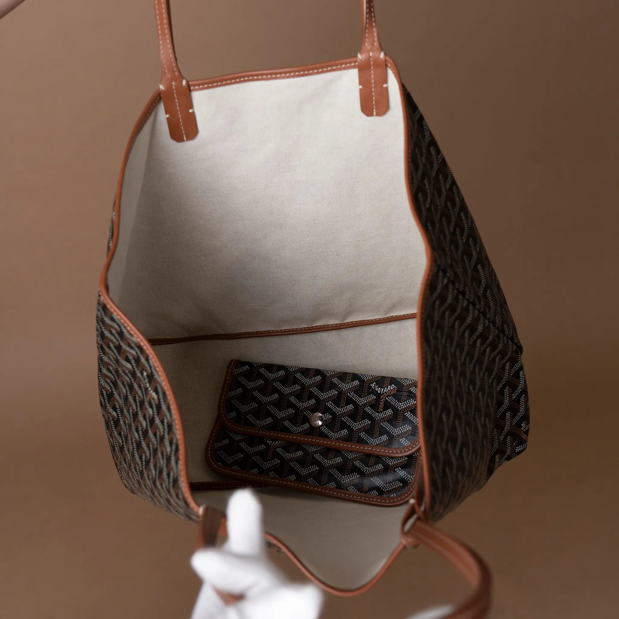 Goyard Goyardine Saint Louis PM — Detail View