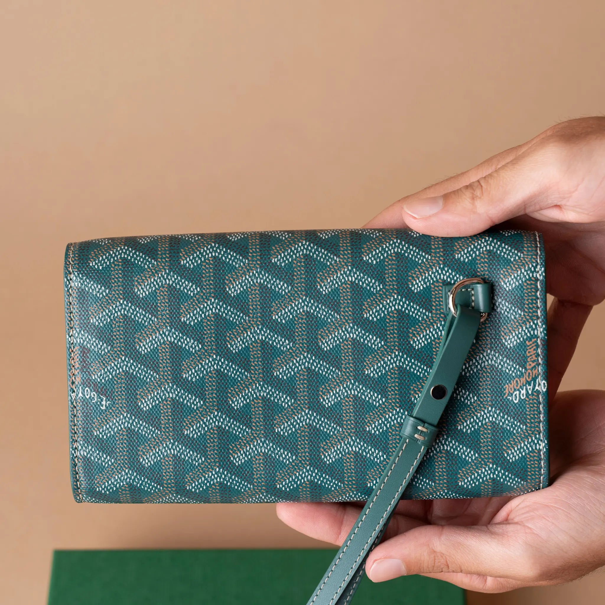 Goyard Mini Goyardine Monte Carlo Case — Back View