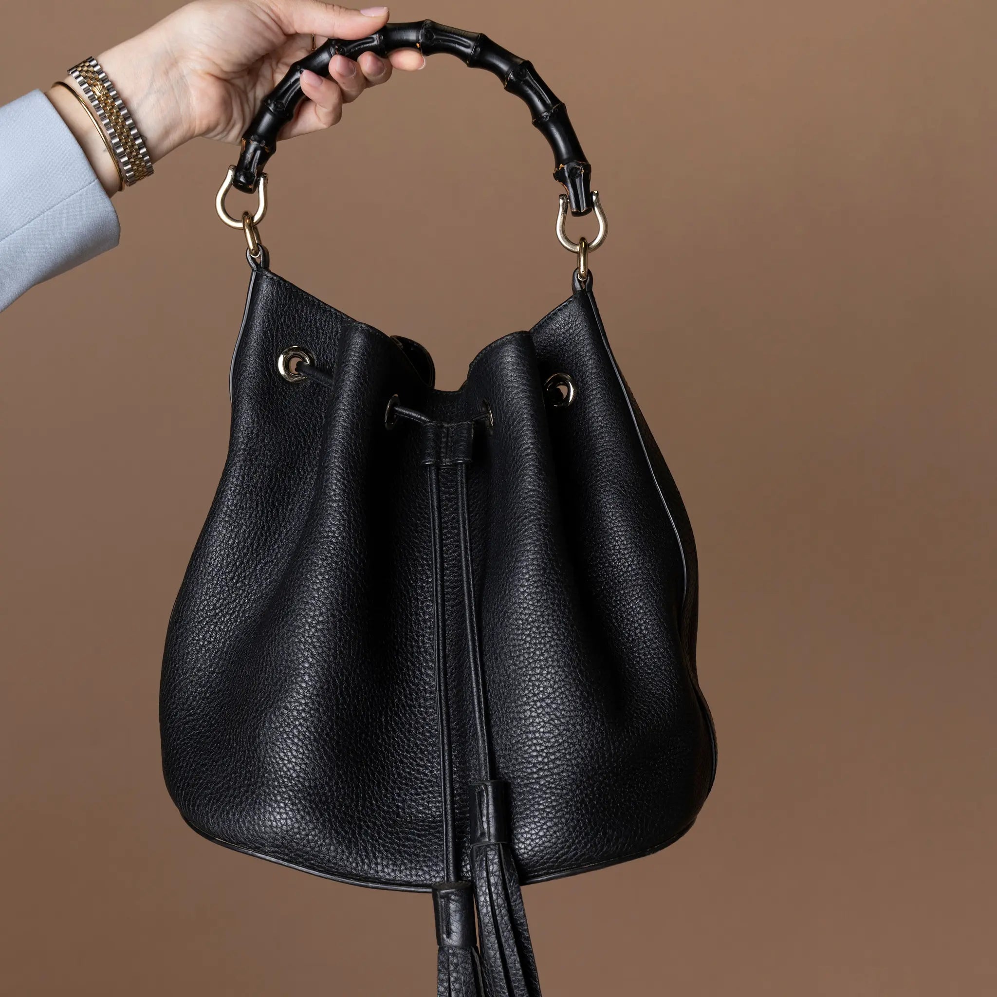 Gucci Bucket Bag — Back View