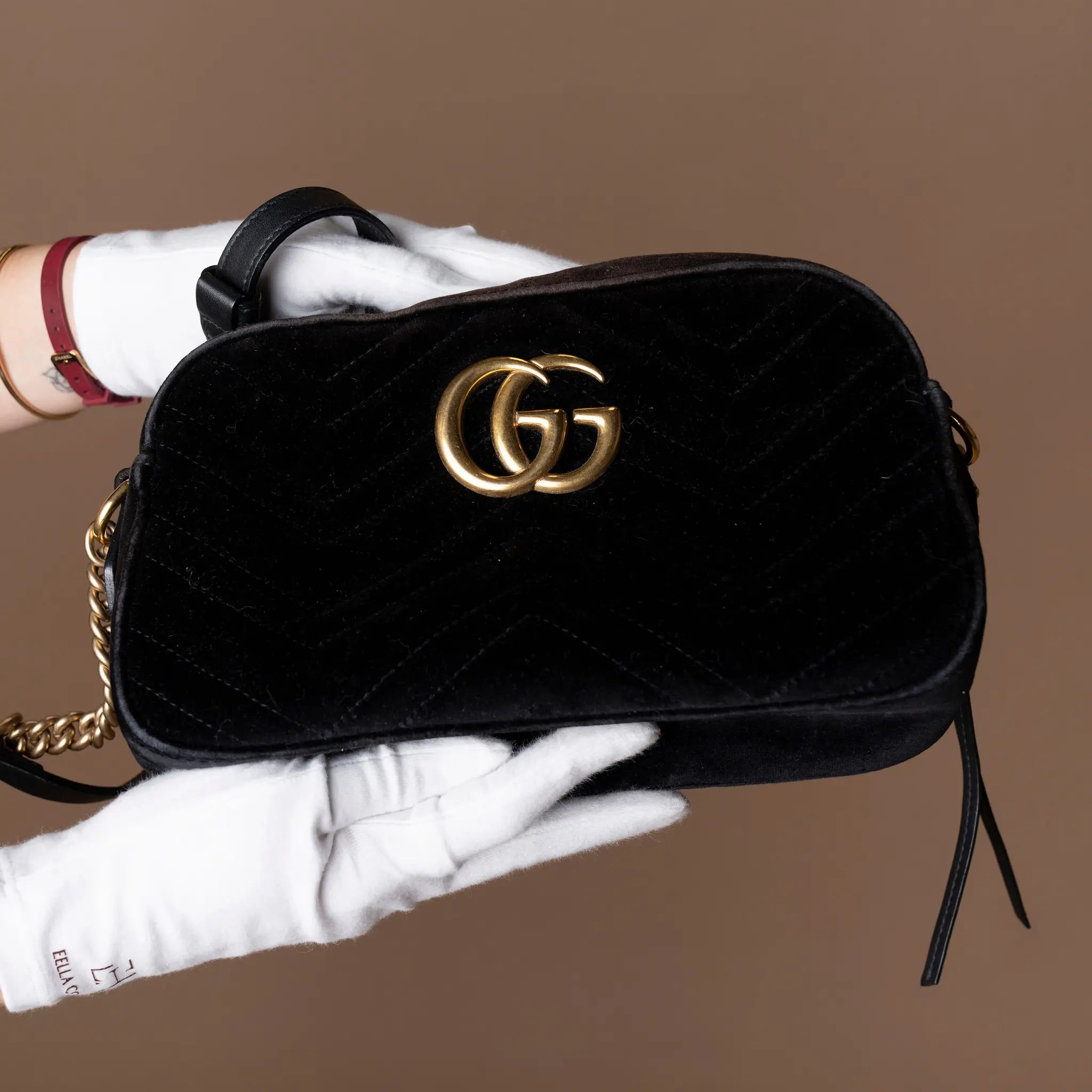 Gucci GG Marmont Camera Bag — Back View