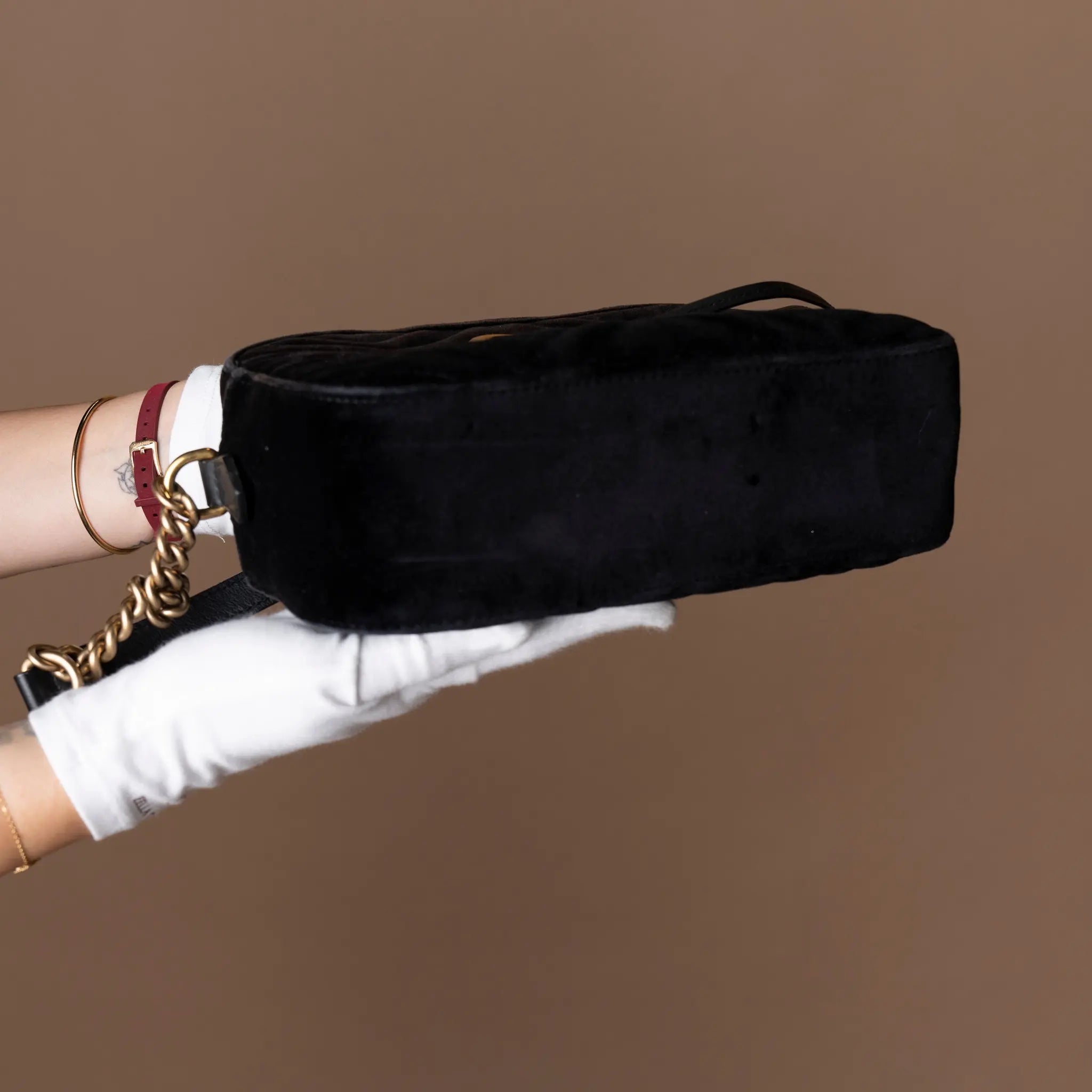 Gucci GG Marmont Camera Bag — Side Profile