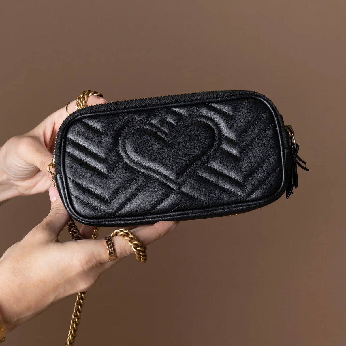 Gucci GG Marmont Crossbody — Front View