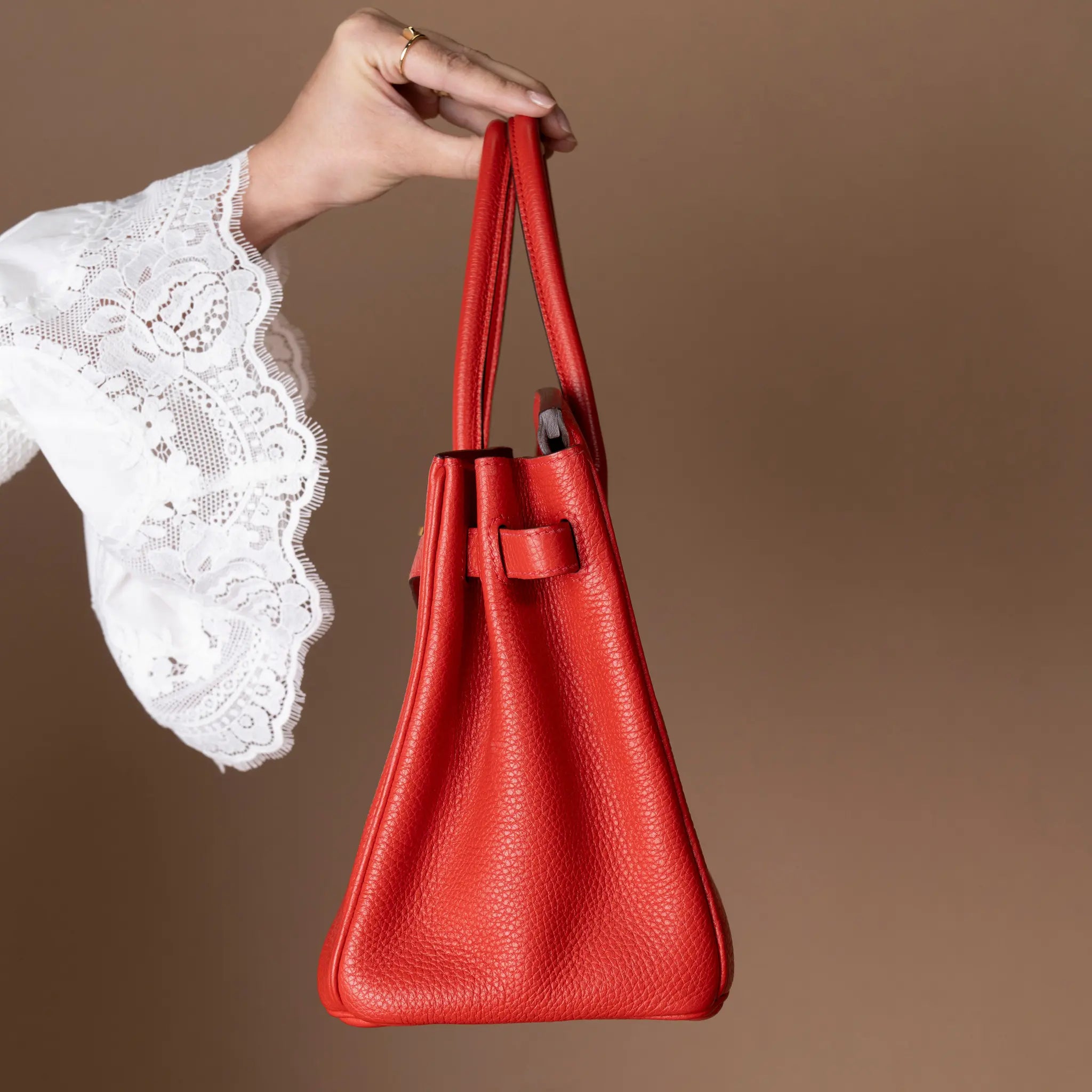 Hermès Birkin 30 Retourne Togo — Front View