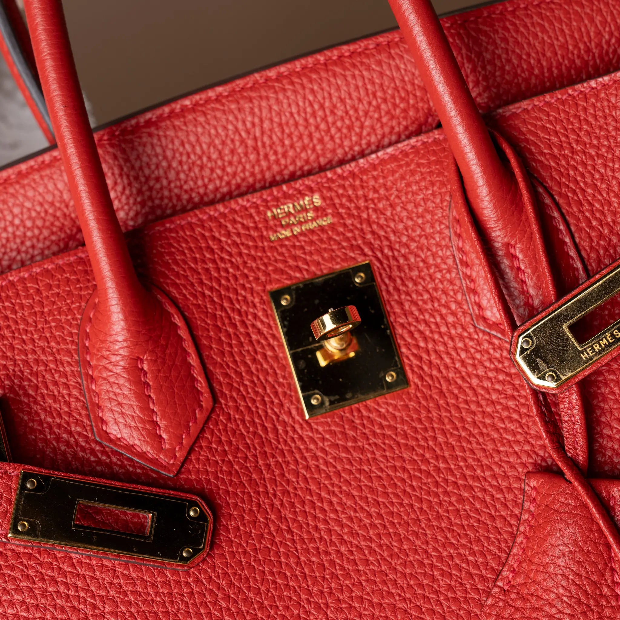 Hermès Birkin 30 Retourne Togo — Side Profile