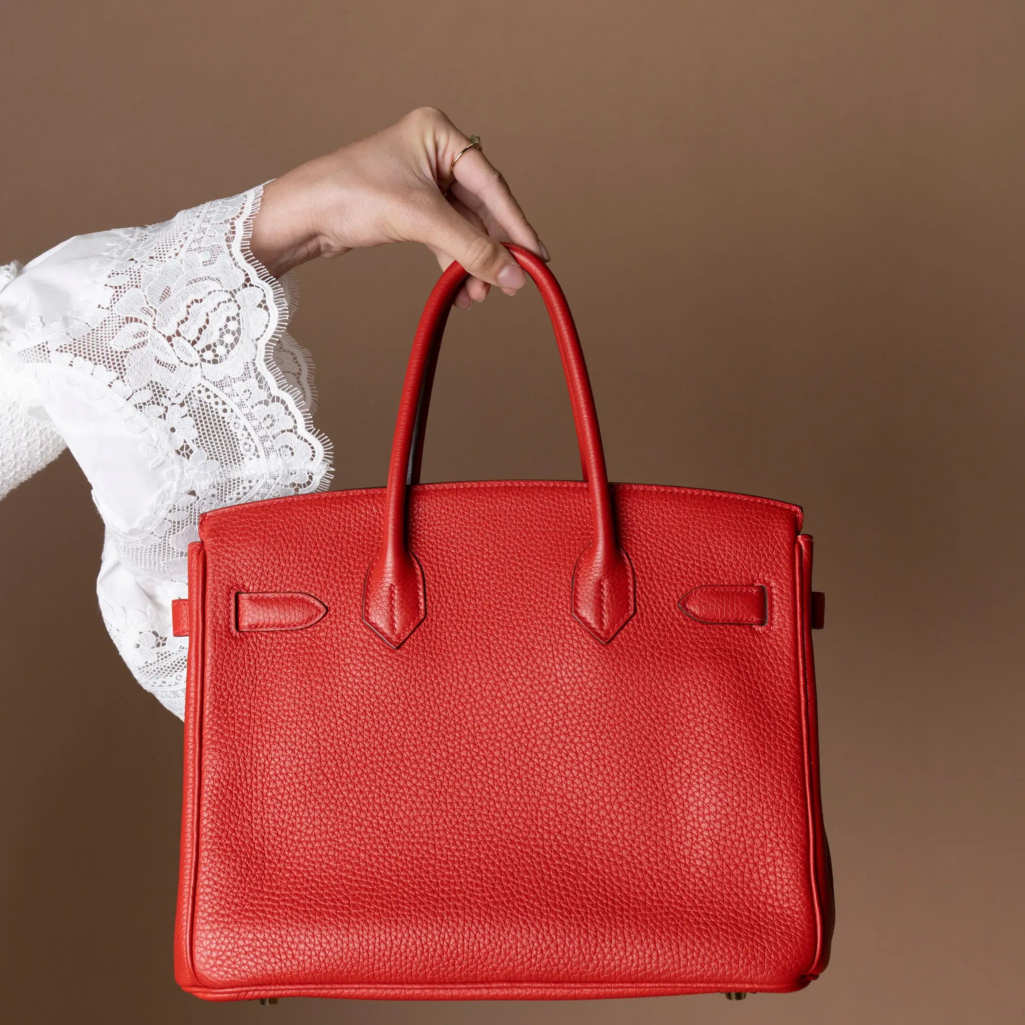 Hermès Birkin 30 Retourne Togo — Detail View