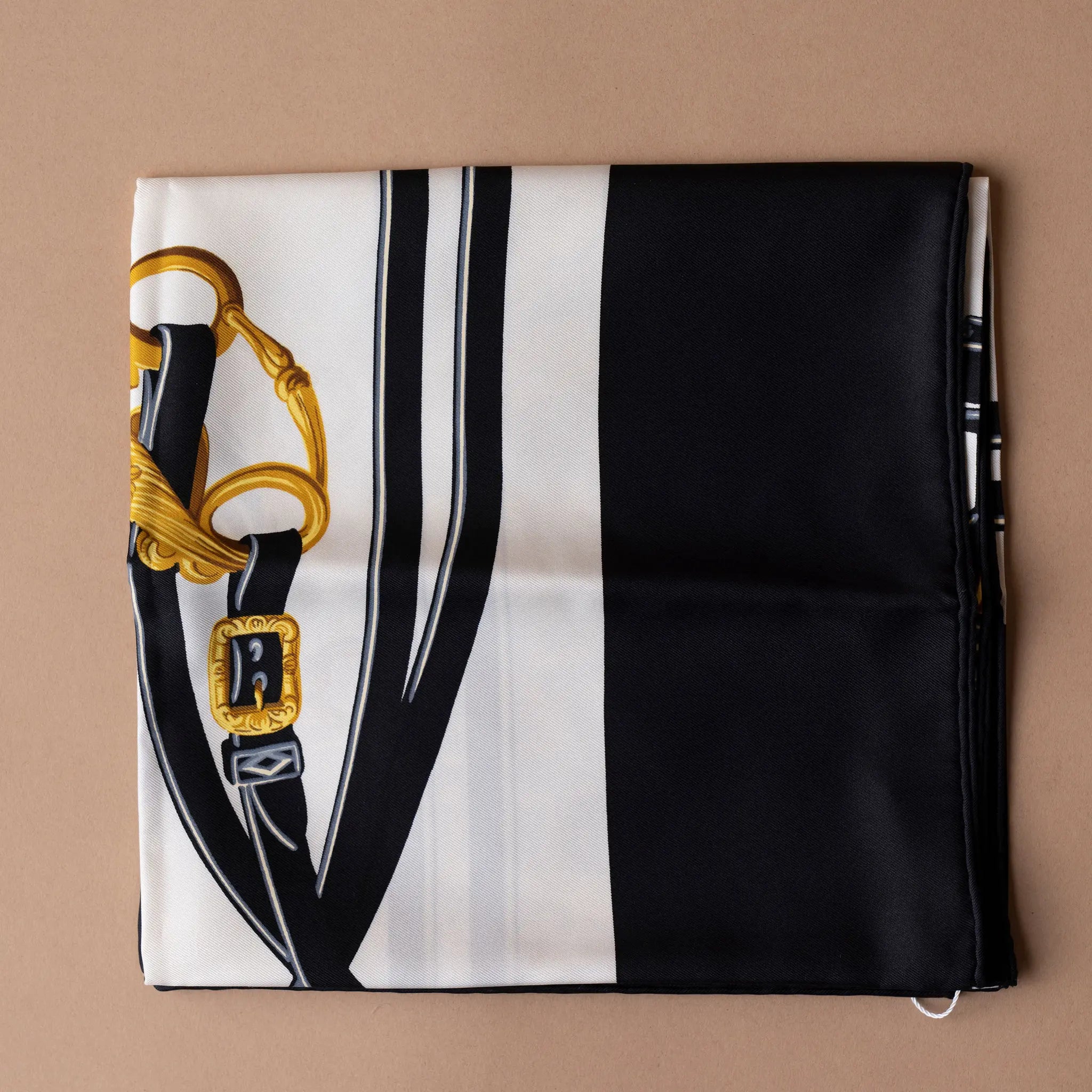 Hermès Brides de Gala Silk Scarf 90 — Back View