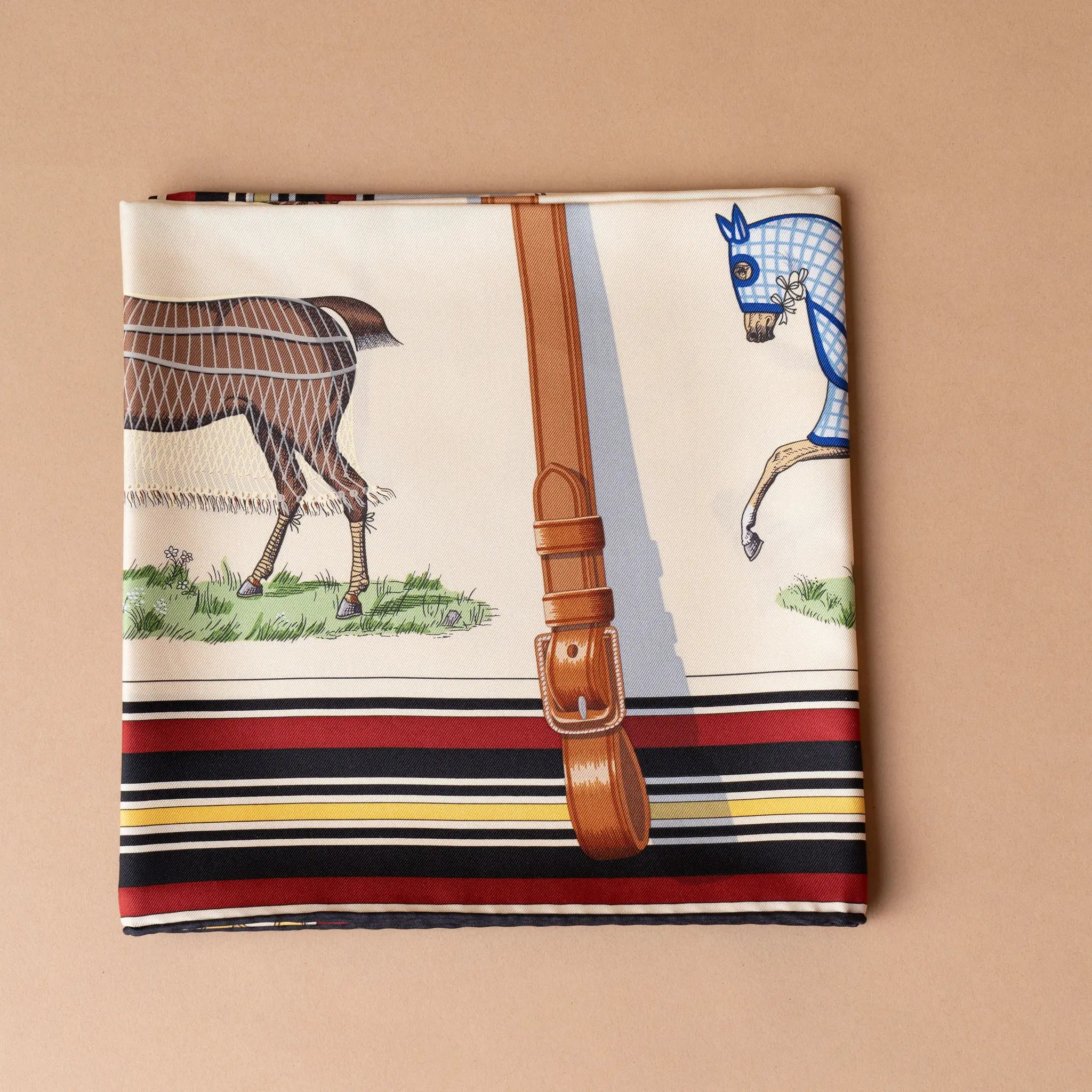 Hermès Couvertures et Tenues de Jour Forever Scarf — Back View
