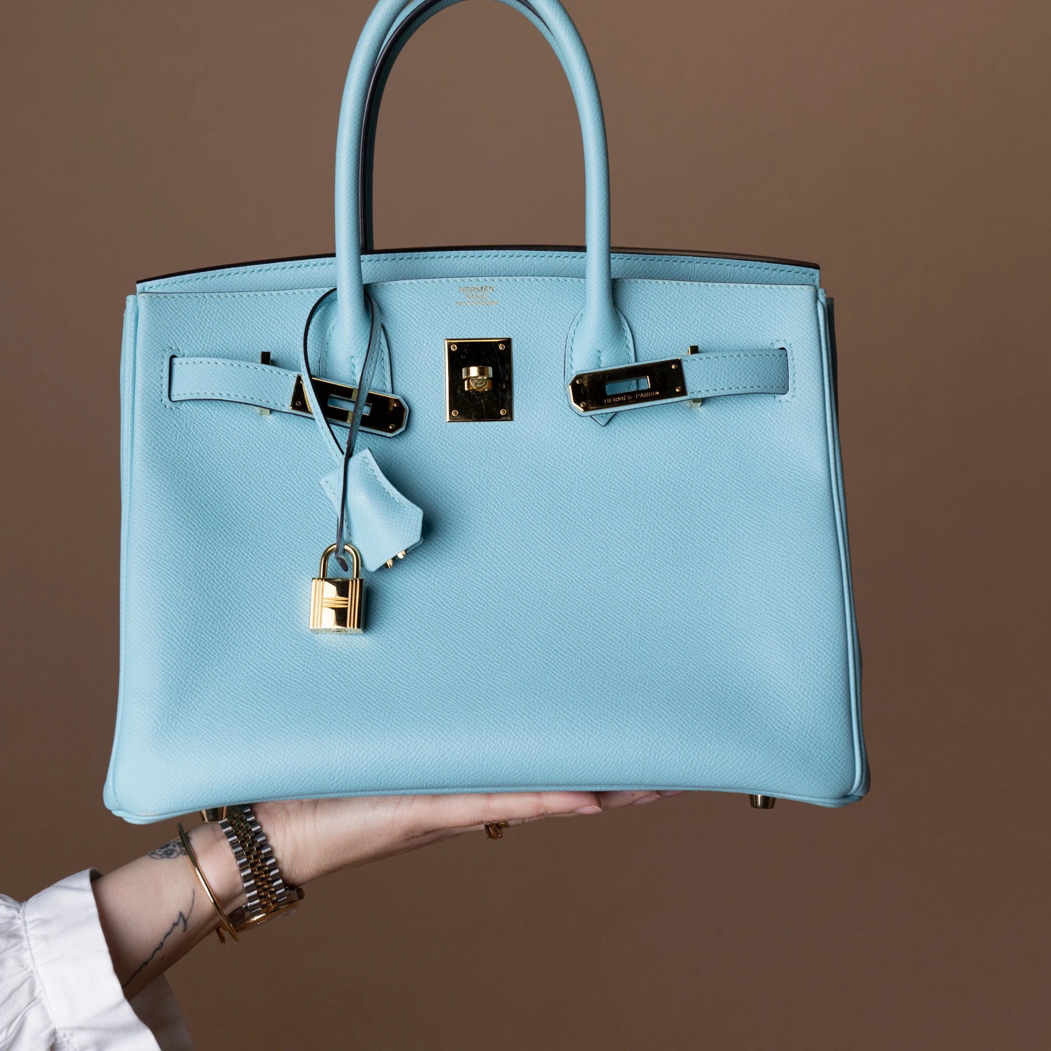 Hermès Epsom Birkin Retourne 30