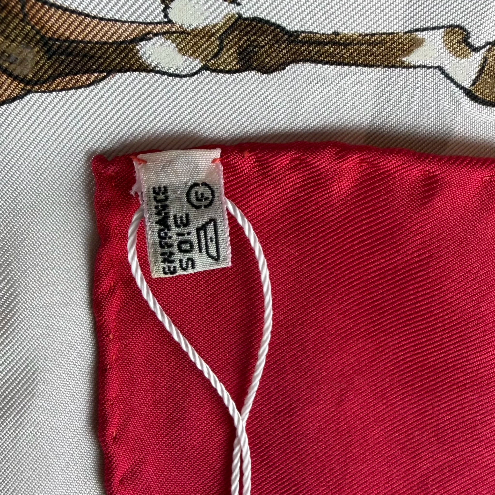 Hermès Equipages Silk Scarf